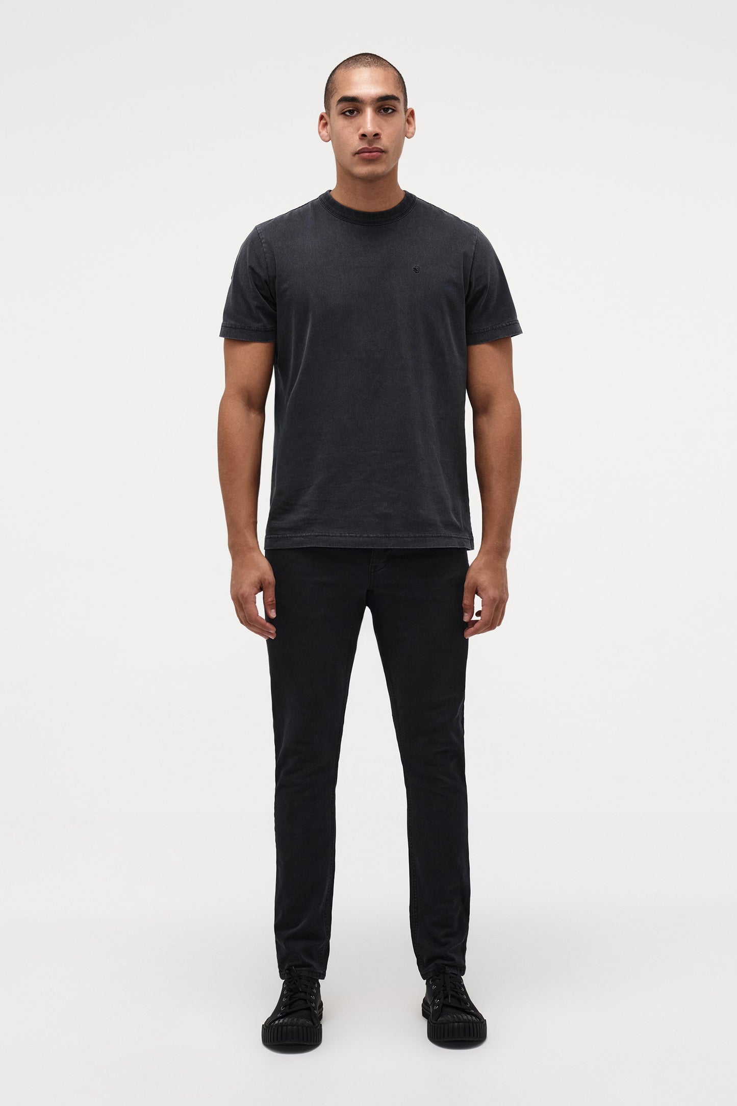 Lou Slim Twill - Black