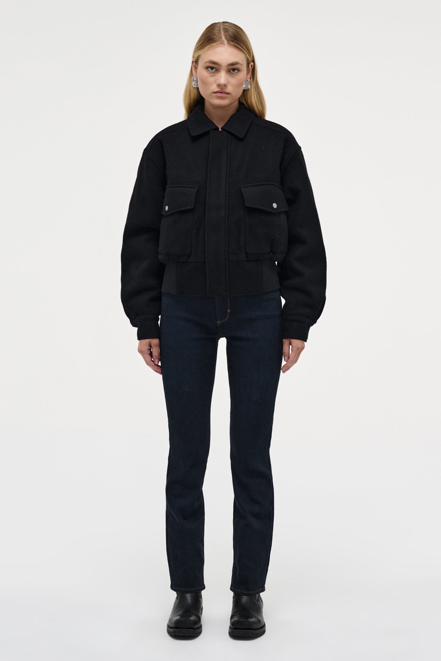 Casablanca Wool Bomber