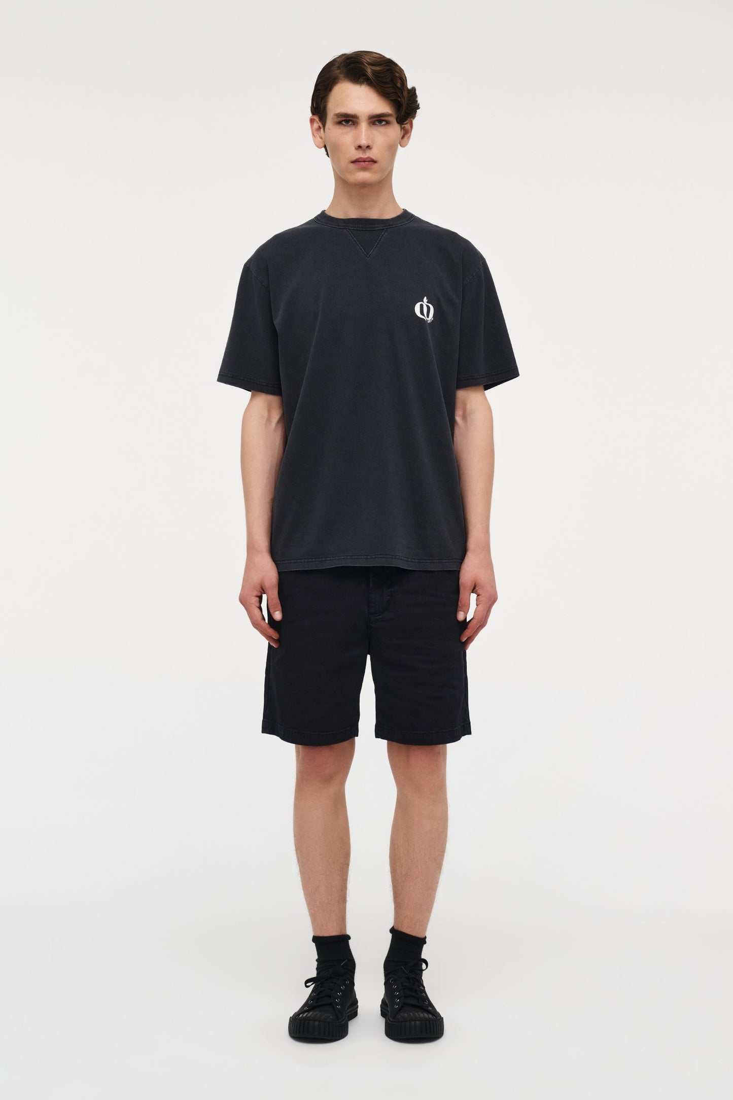 Salvia Tee - Washed Black