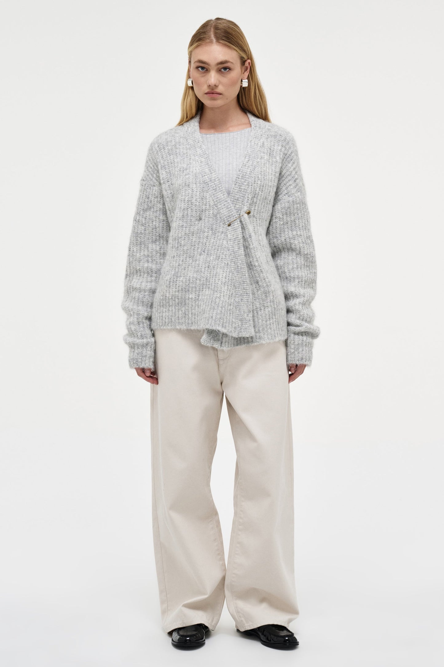 Mohair Wrap Cardigan