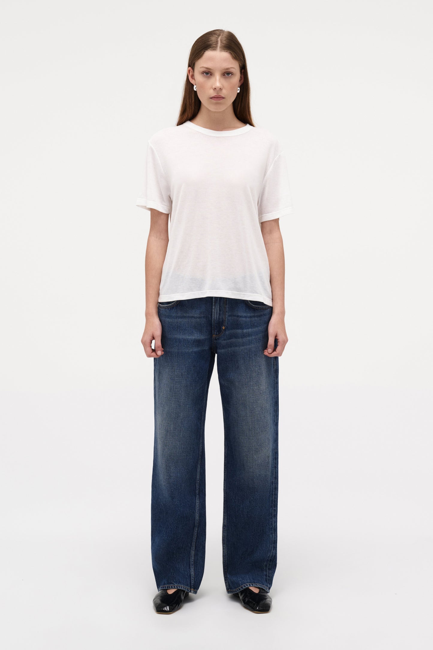 Modal Lou Tee - White