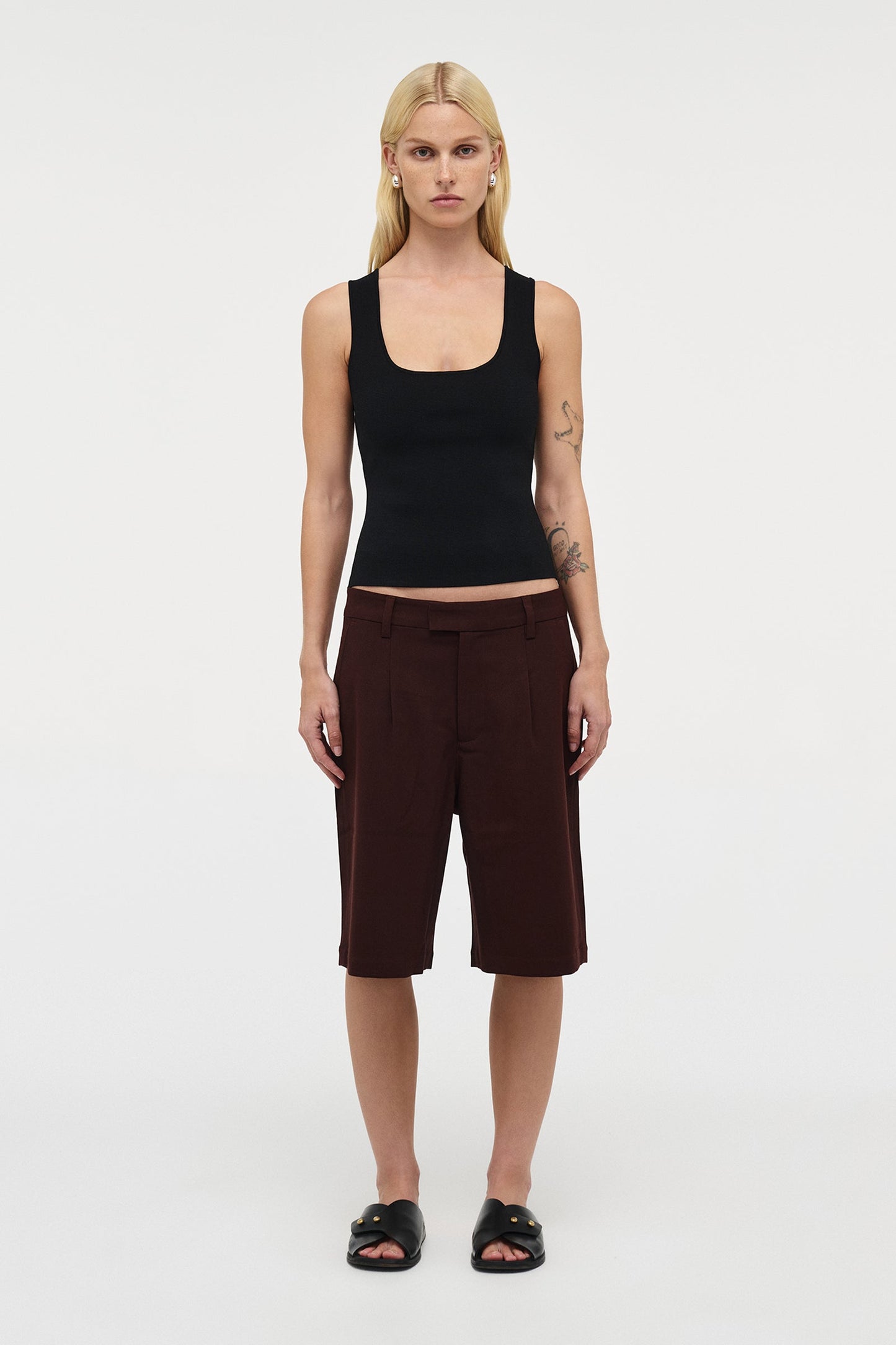 Suki Knit Tank - Black