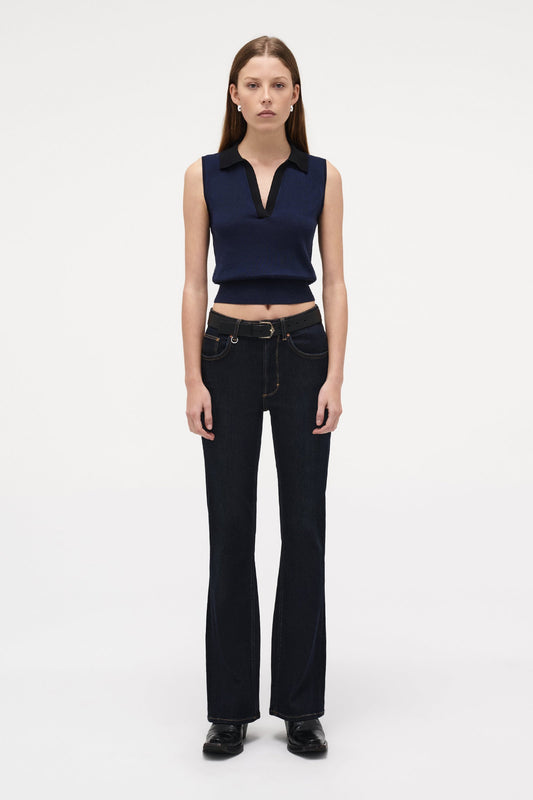 Disco Top - Dark Navy