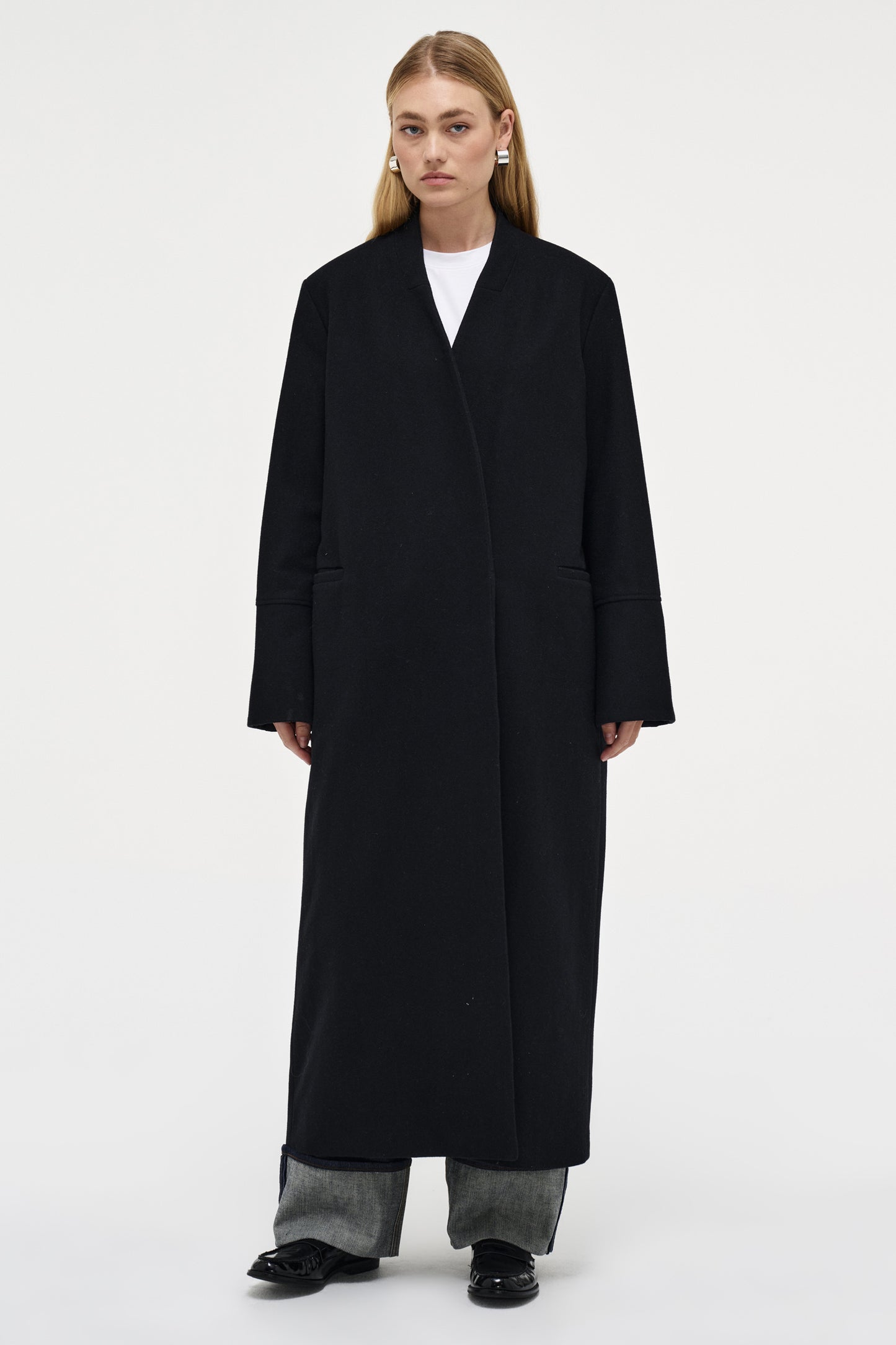 Cohen Wool Coat - Black