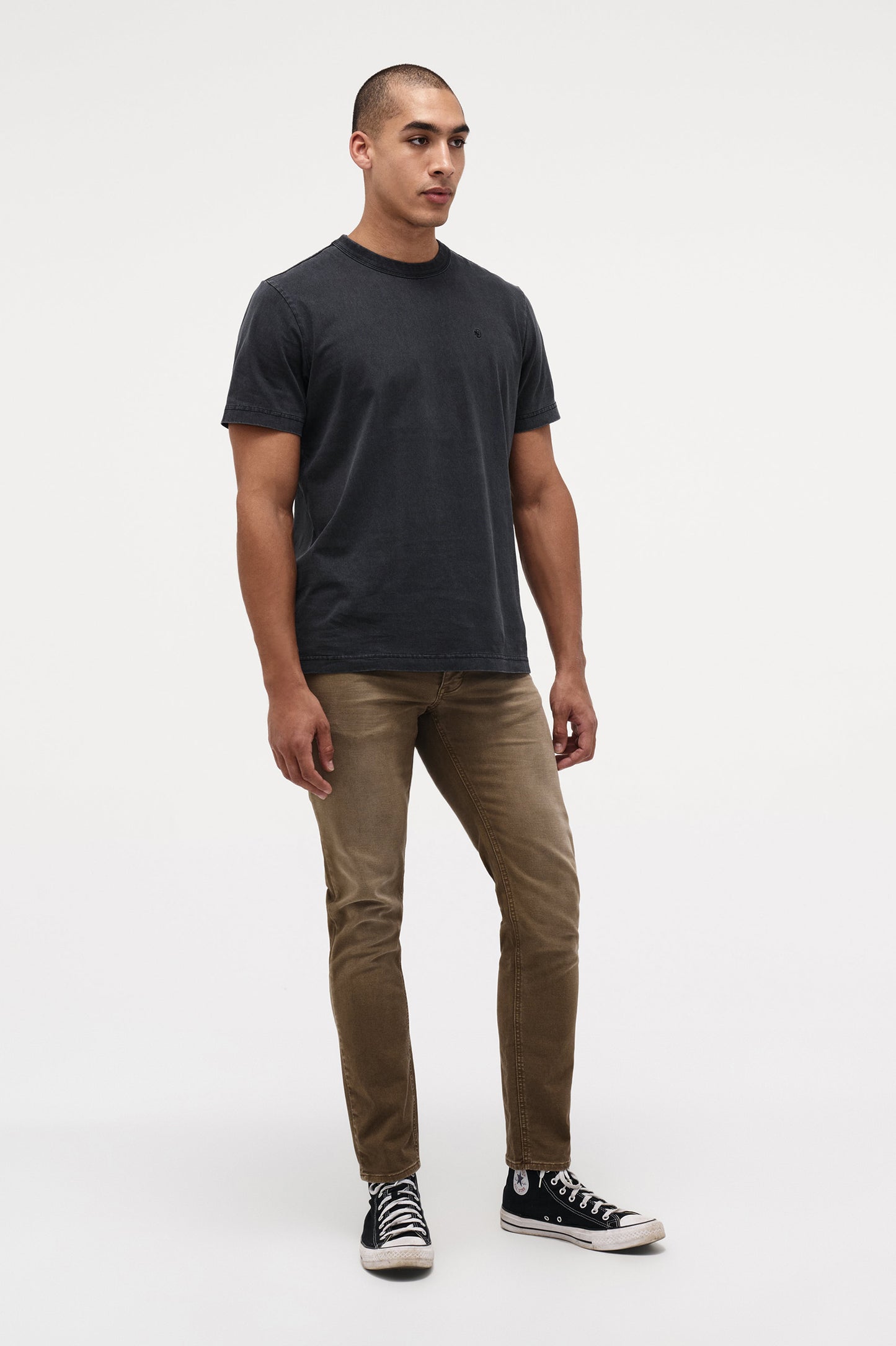 Lou Slim Twill - Desert