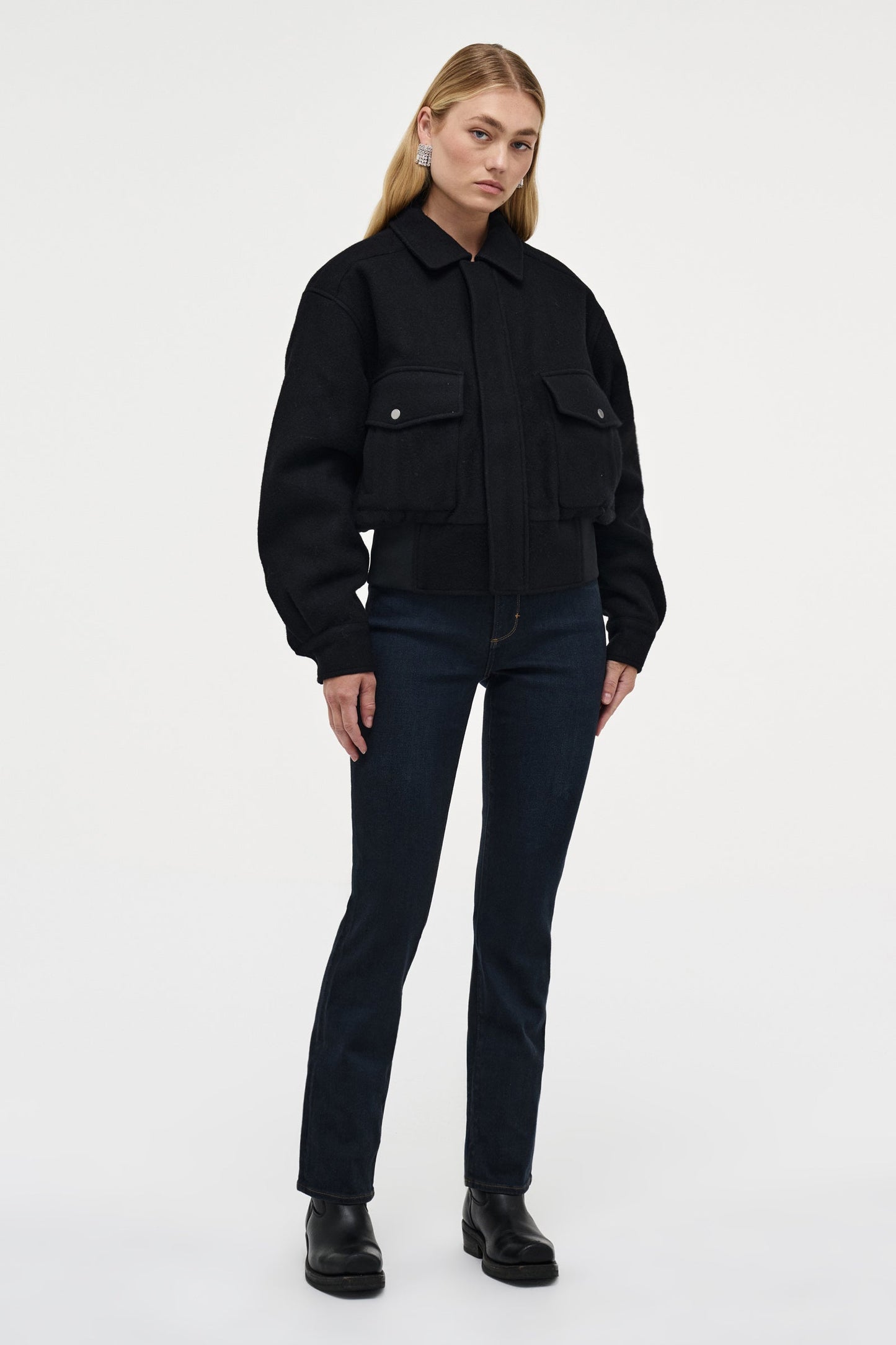 Casablanca Wool Bomber