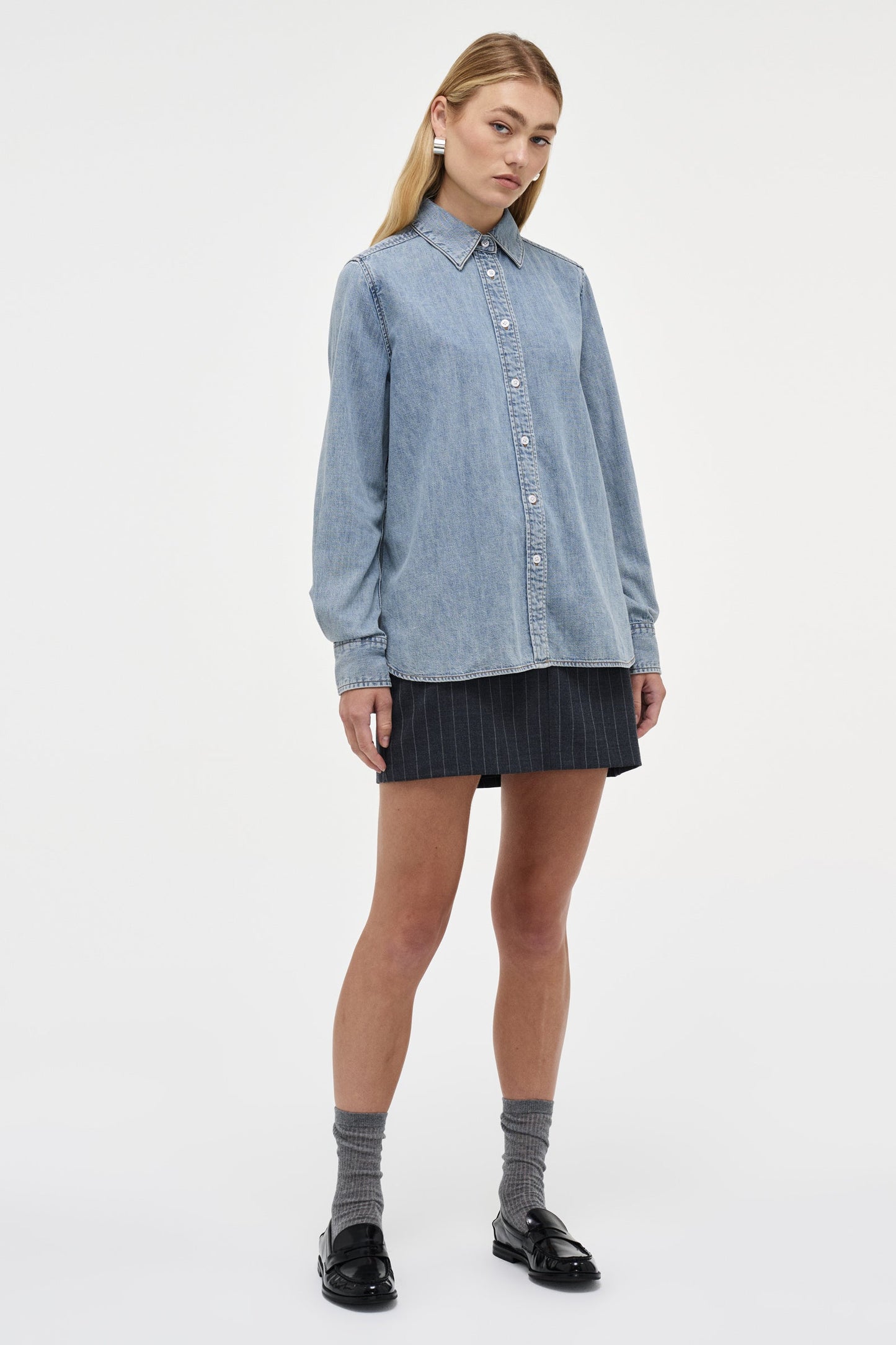 Bessette Shirt - Indigo Dust