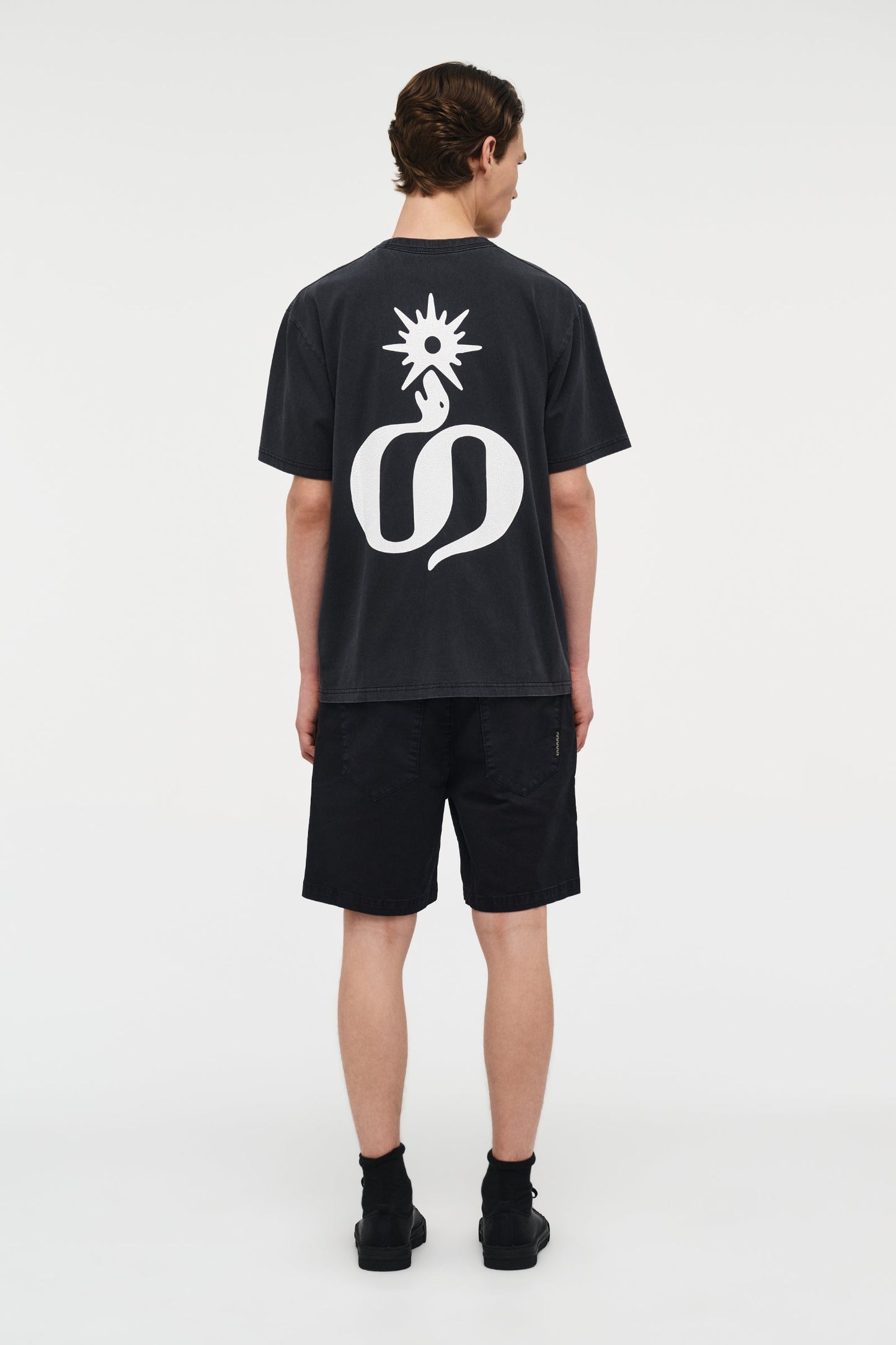 Salvia Tee - Washed Black