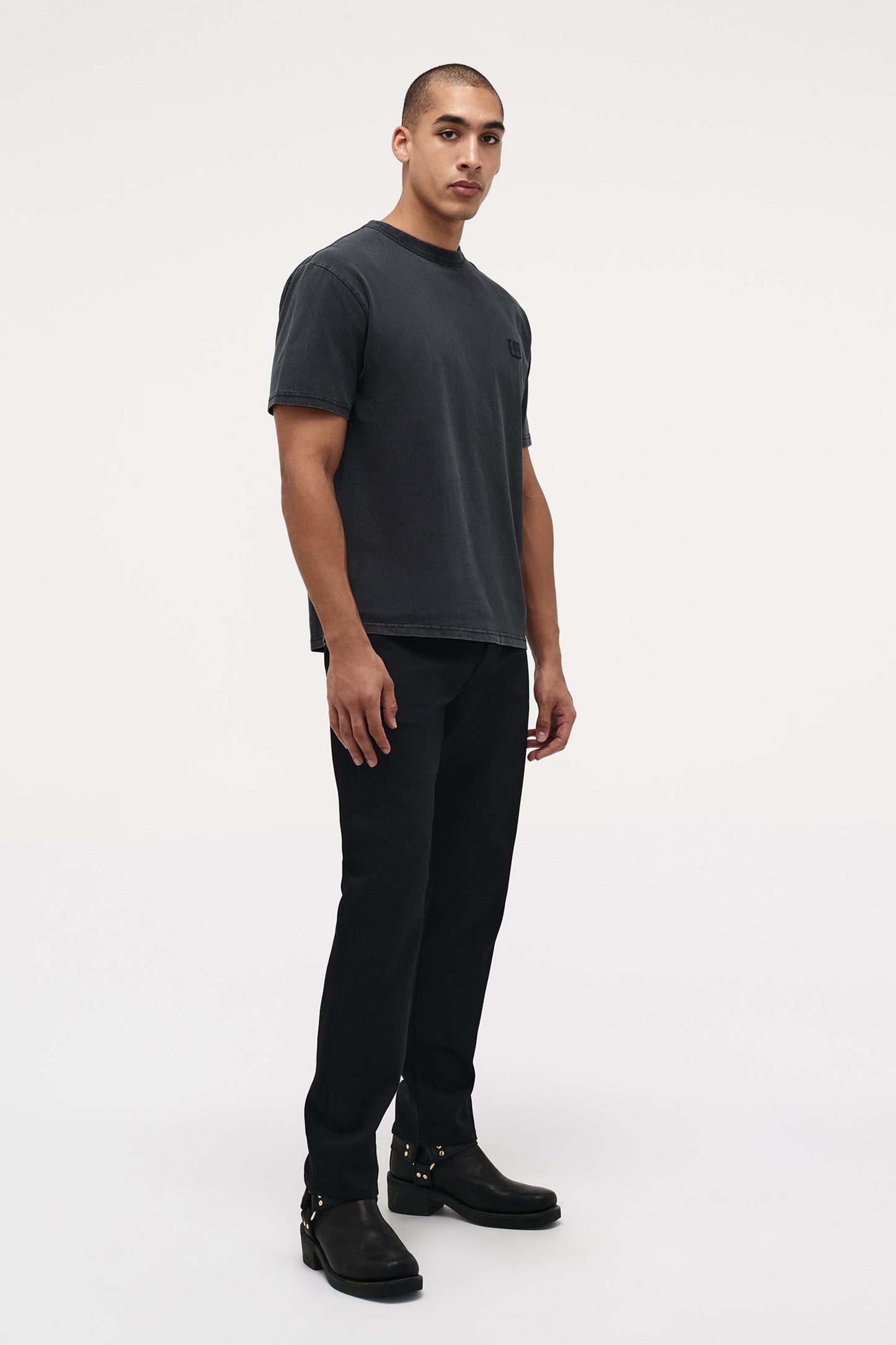 Natural High Tee - Washed Black