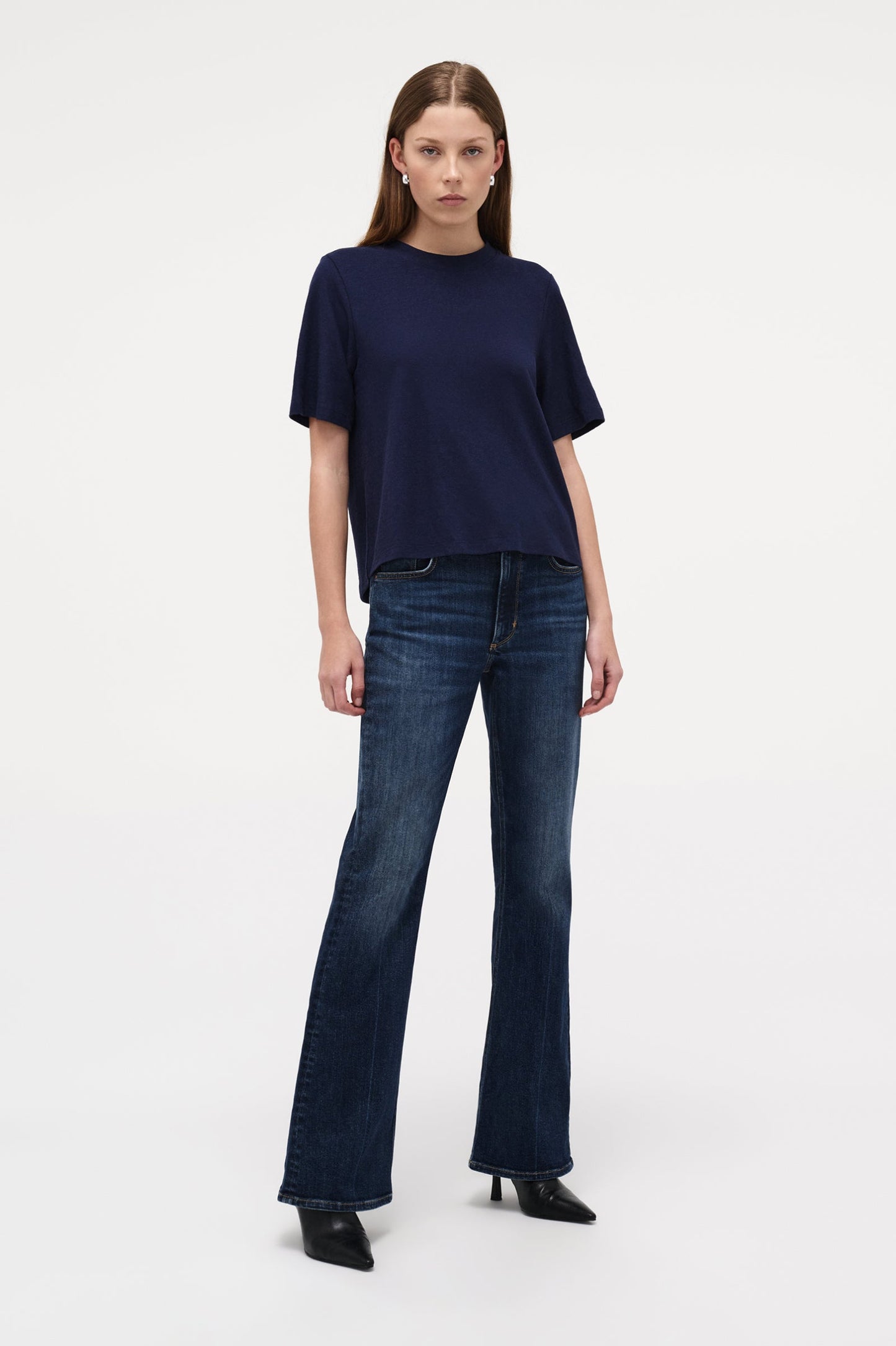 Juno Layer Tee - Navy