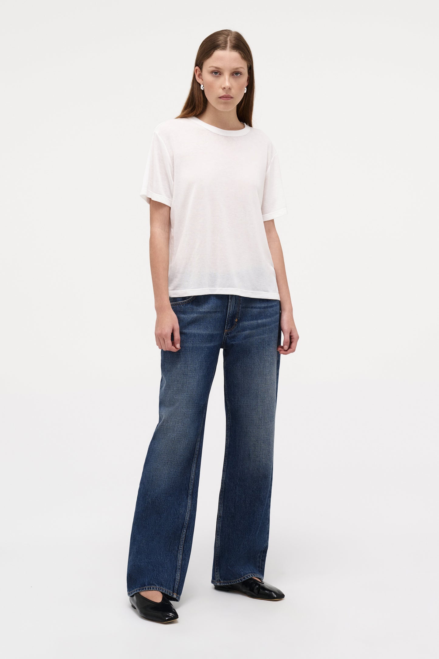 Modal Lou Tee - White