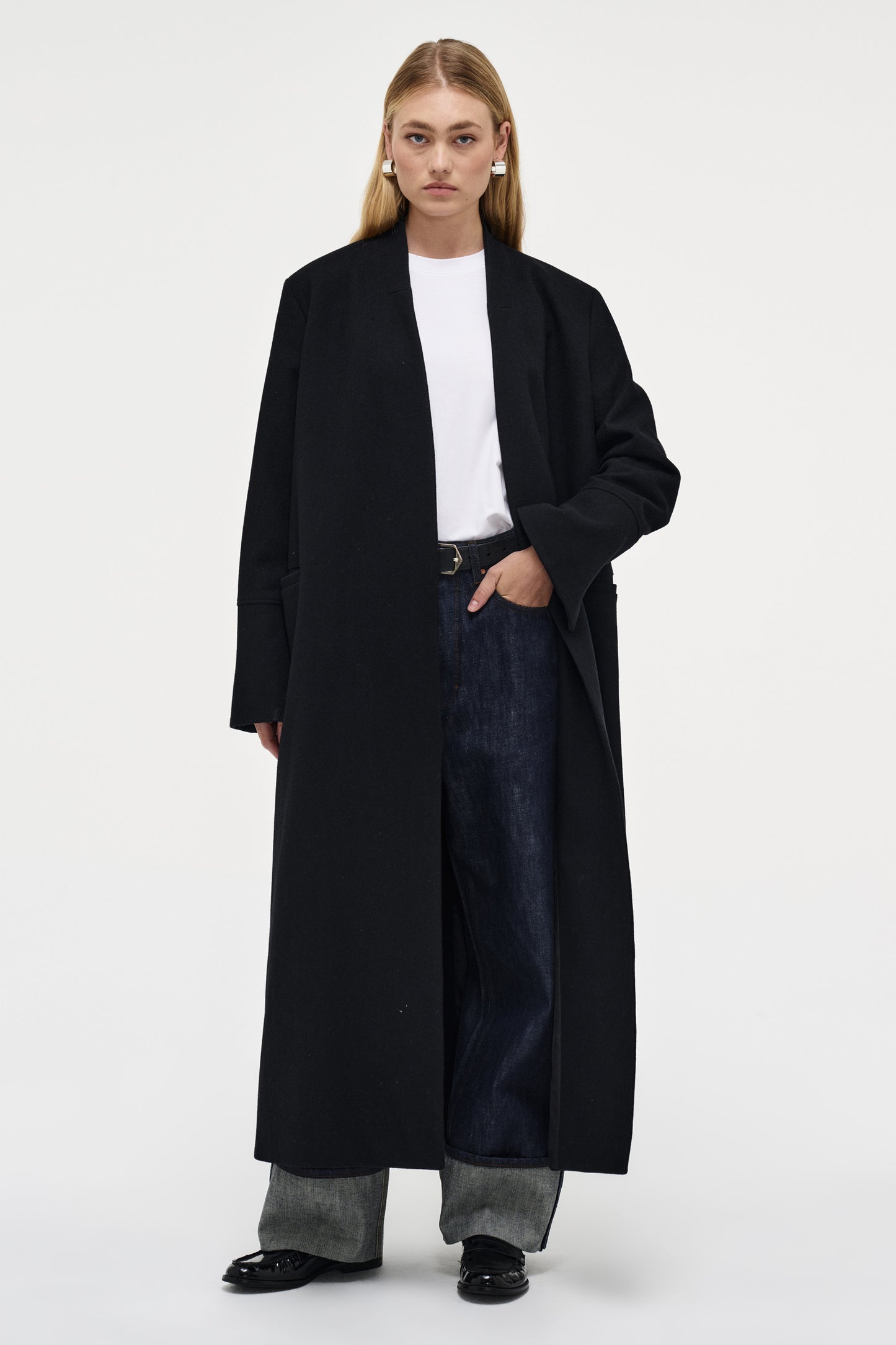 Cohen Wool Coat - Black
