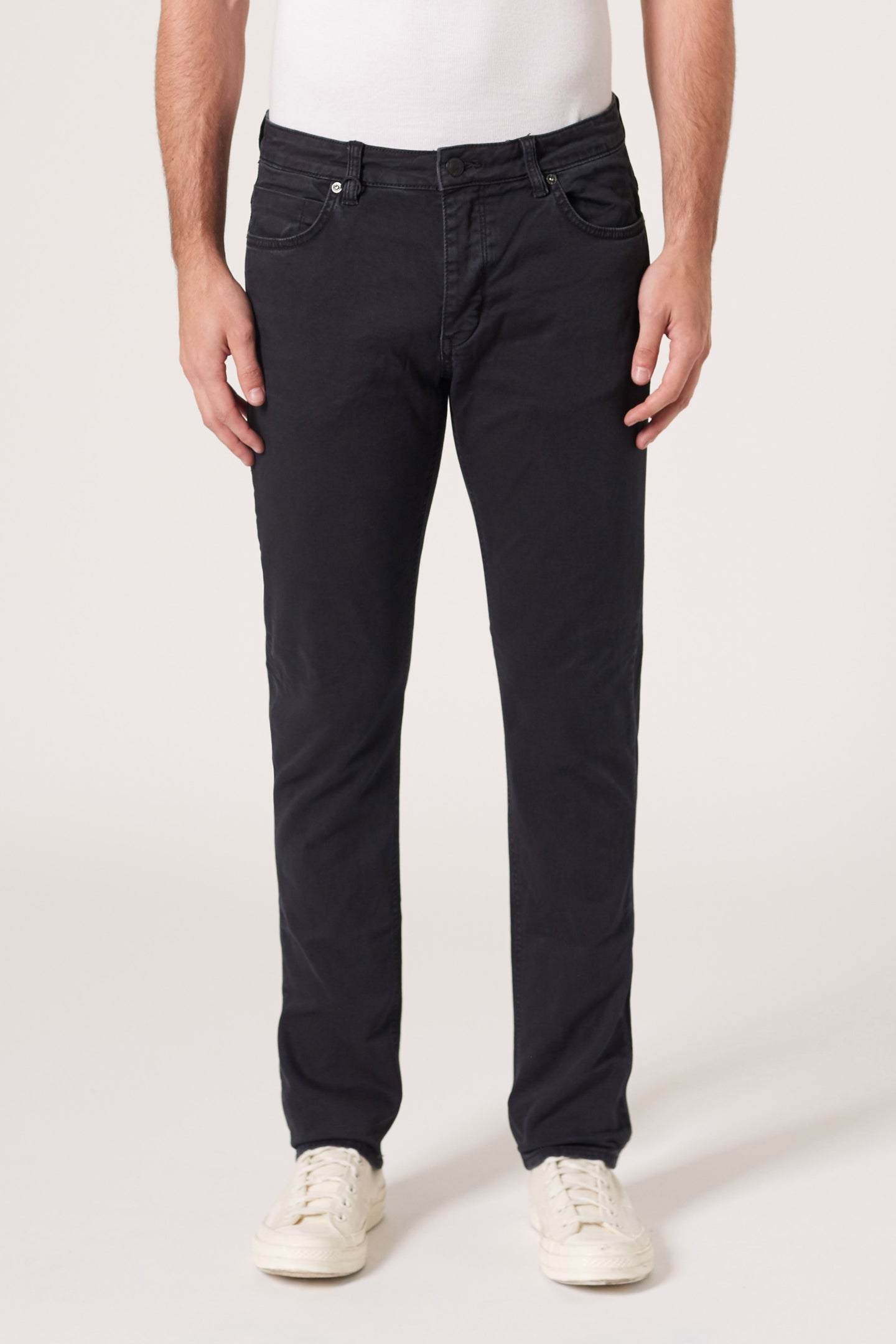 Lou Slim Twill - Black