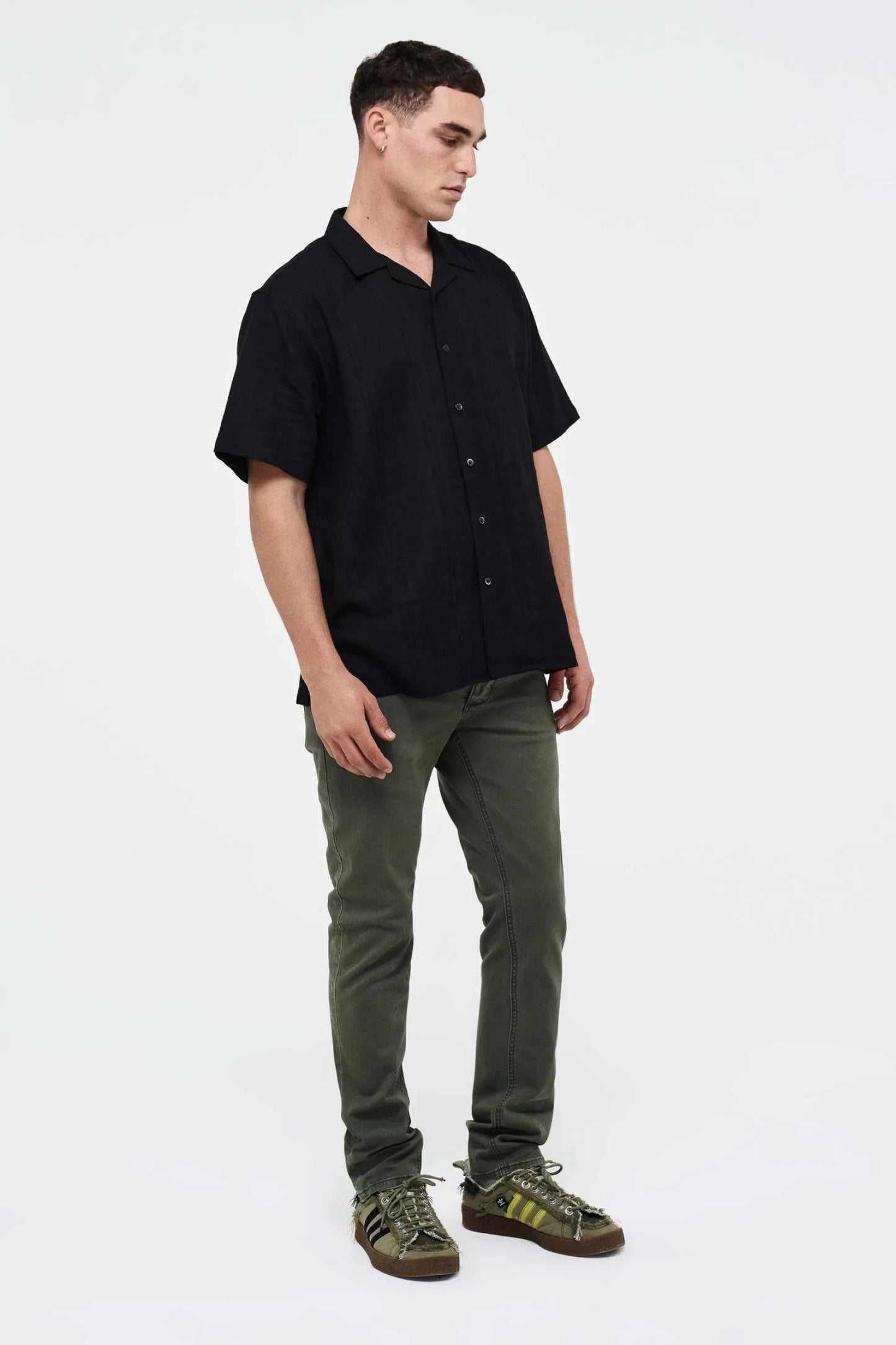 Lou Slim Twill - Military