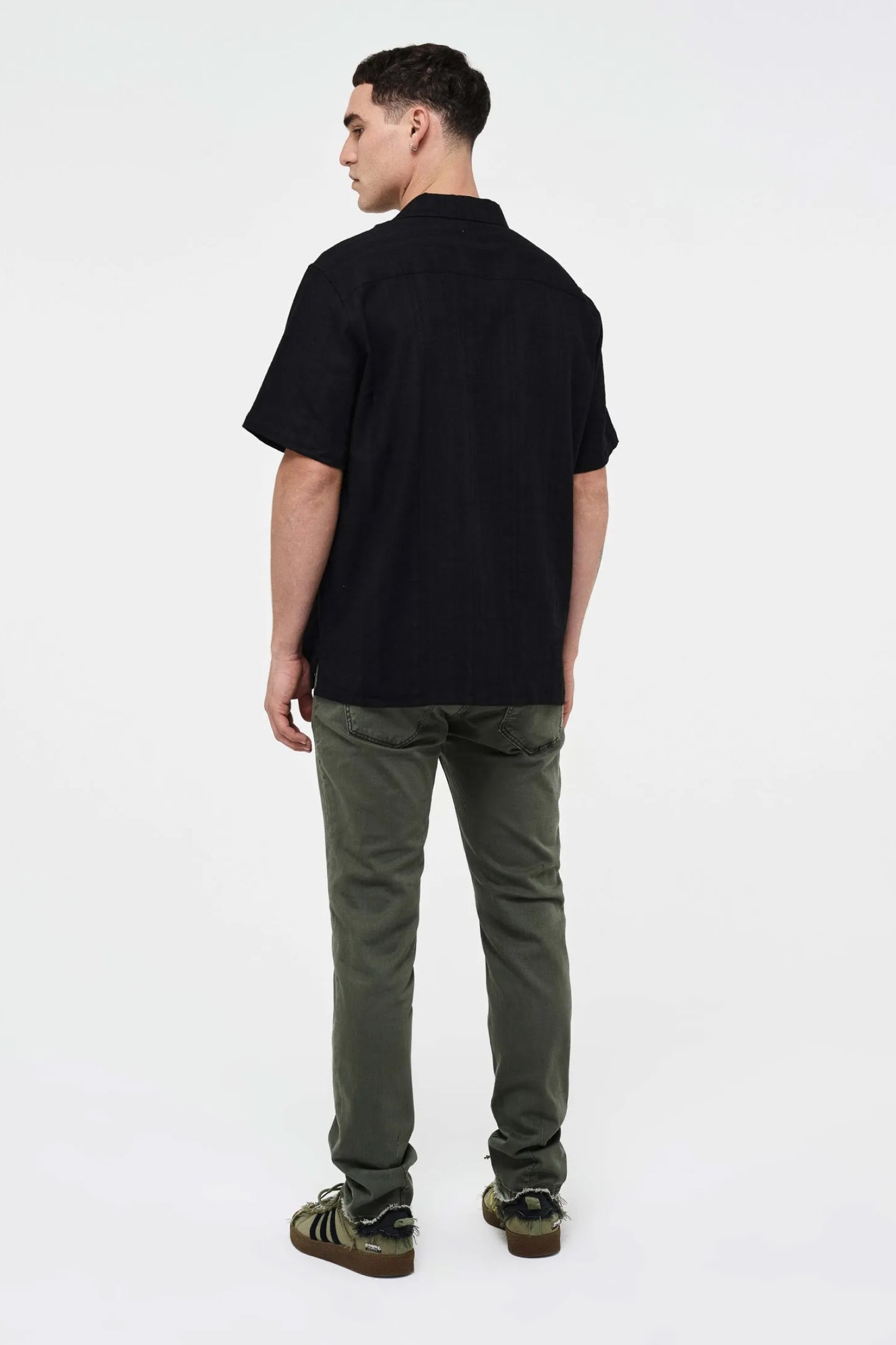 Lou Slim Twill - Military