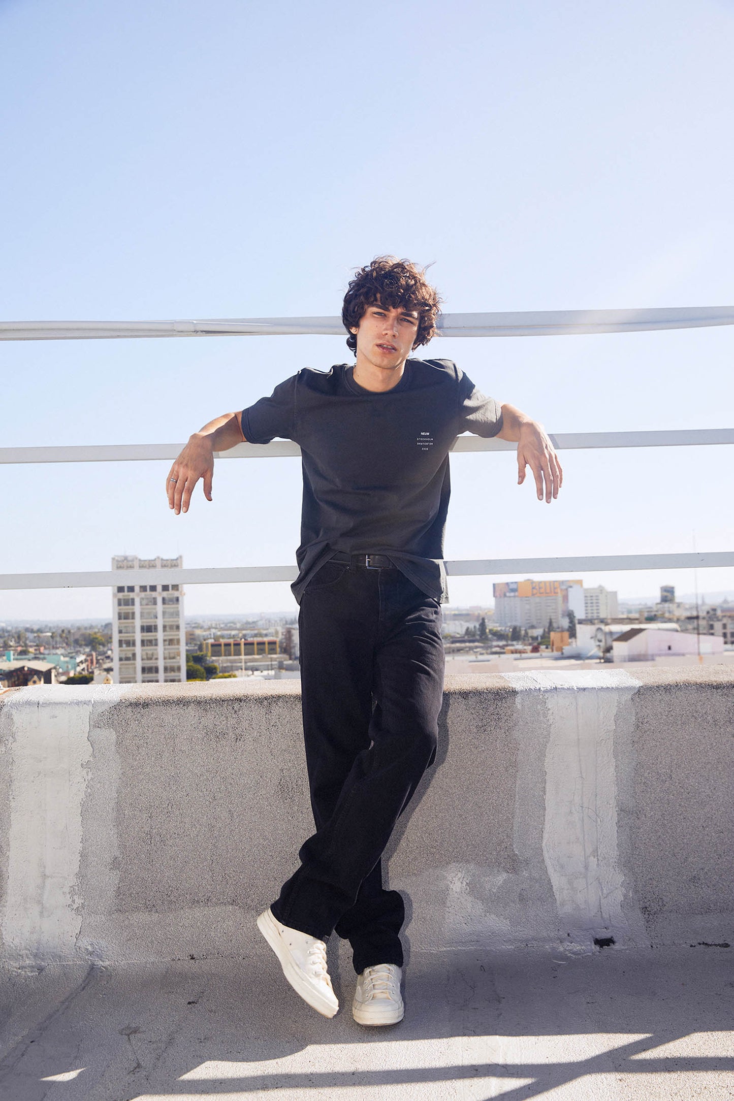 Organic Neuw Band Tee - Black