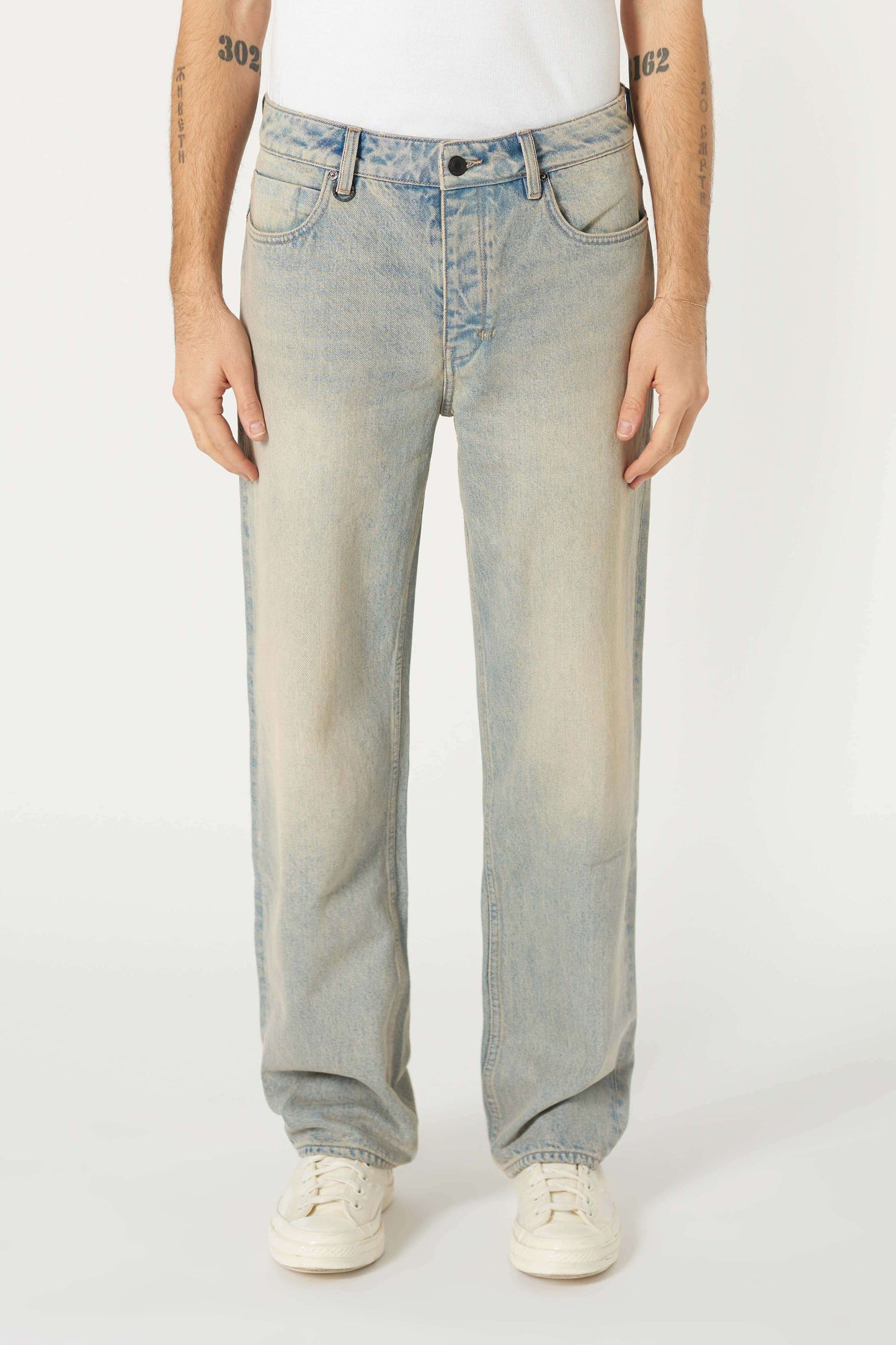 Liam Loose - Focus Neuw light grey mens-jeans