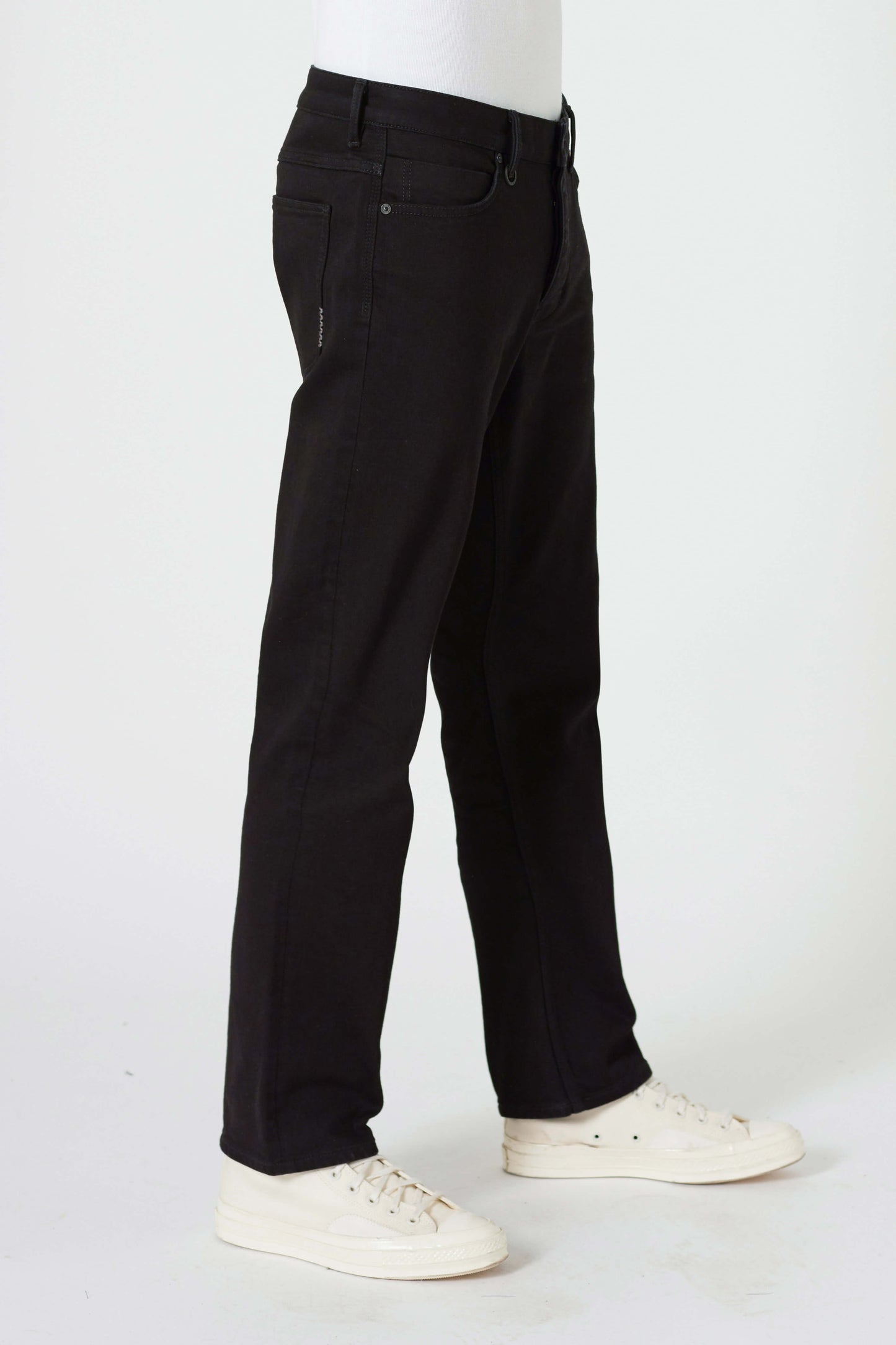 Lou Straight - Perfecto Neuw dark black mens-jeans