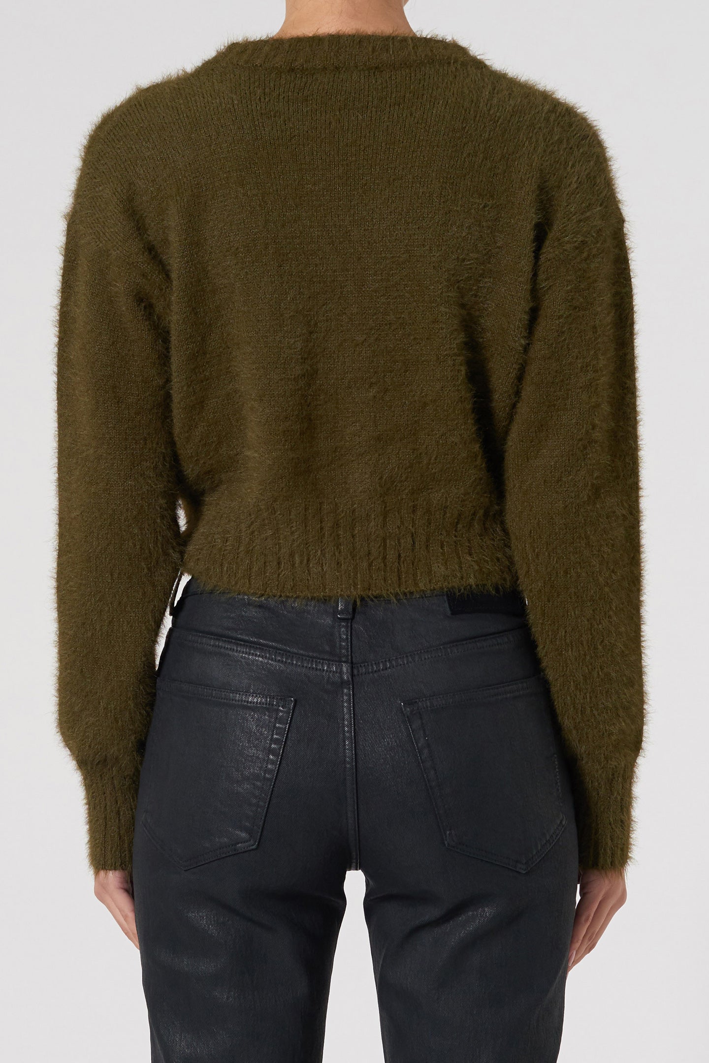 Kate Knit Cardigan - Kelp