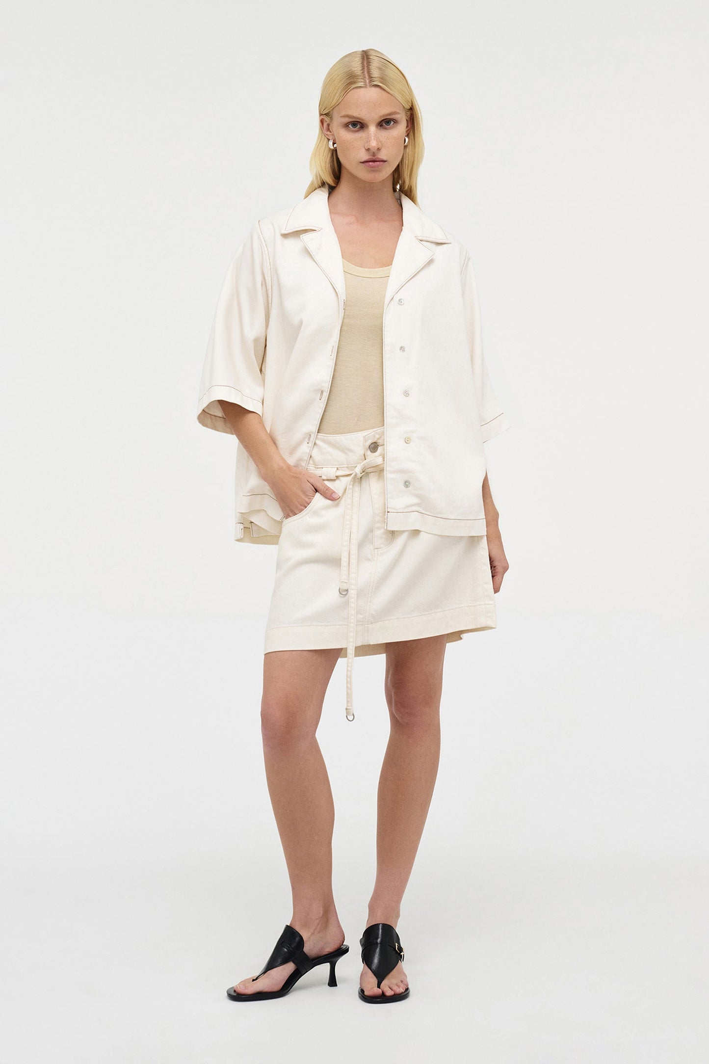Cabana Shirt - Cream