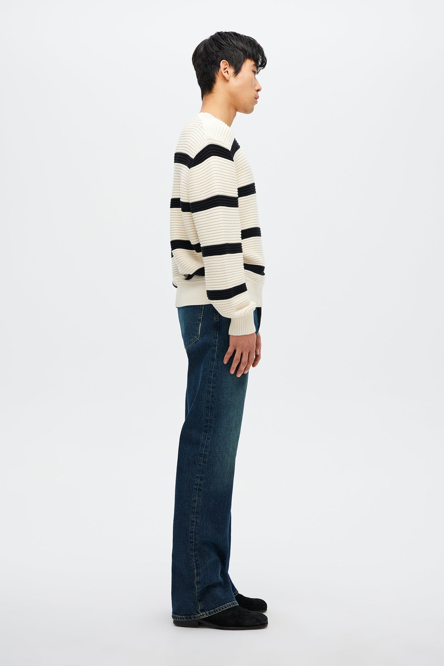 Stripe Knit Crew
