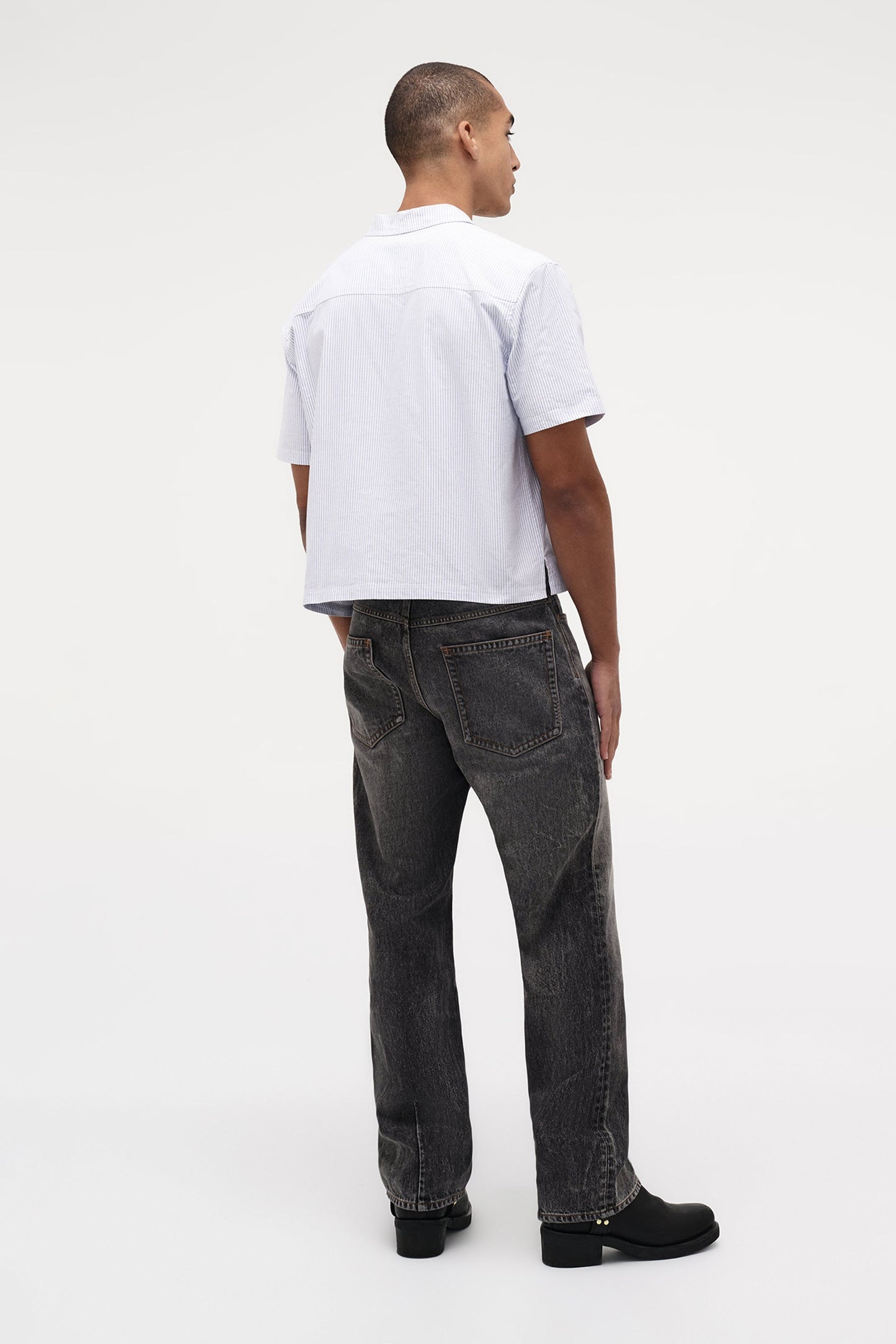 Stripe SS Mod Shirt