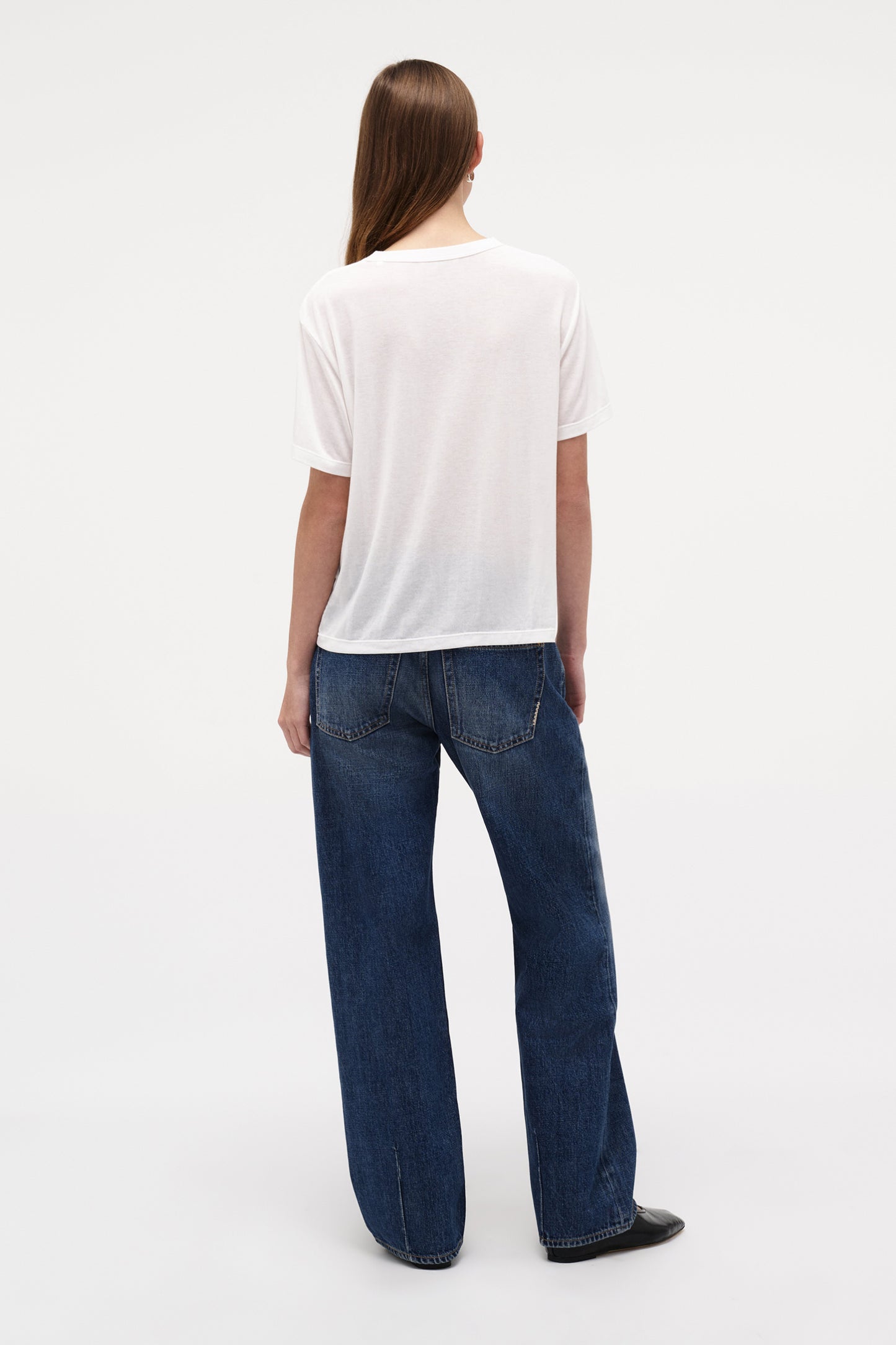 Modal Lou Tee - White
