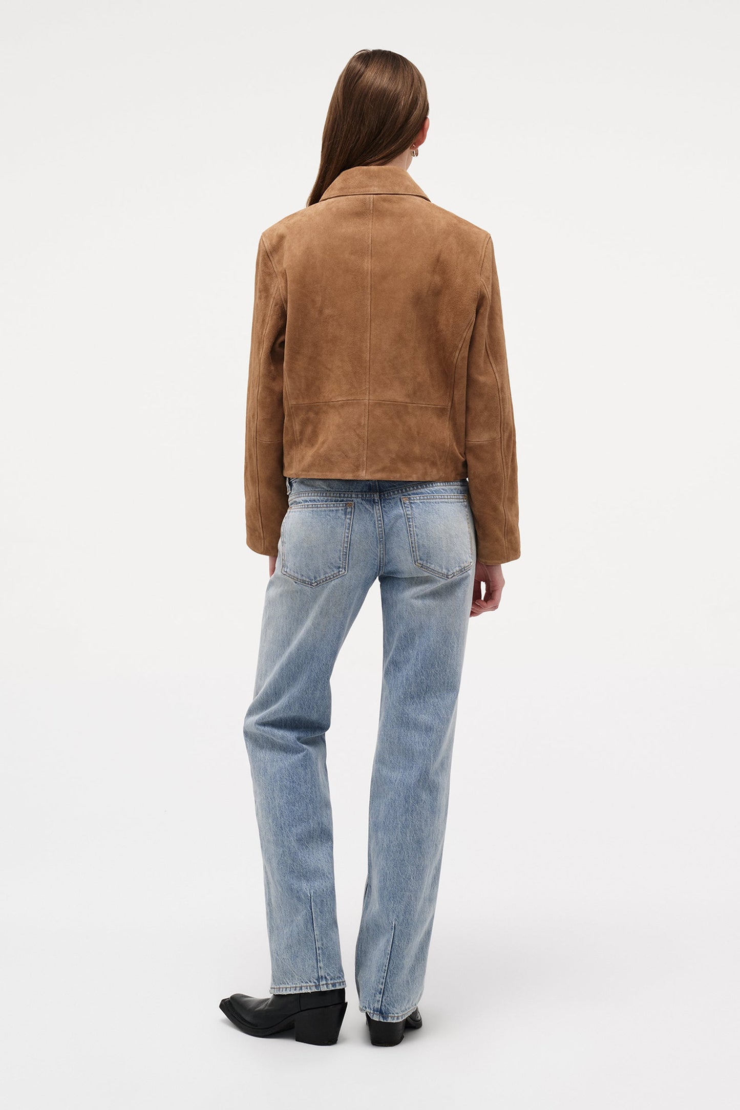 Suede Zip Jacket