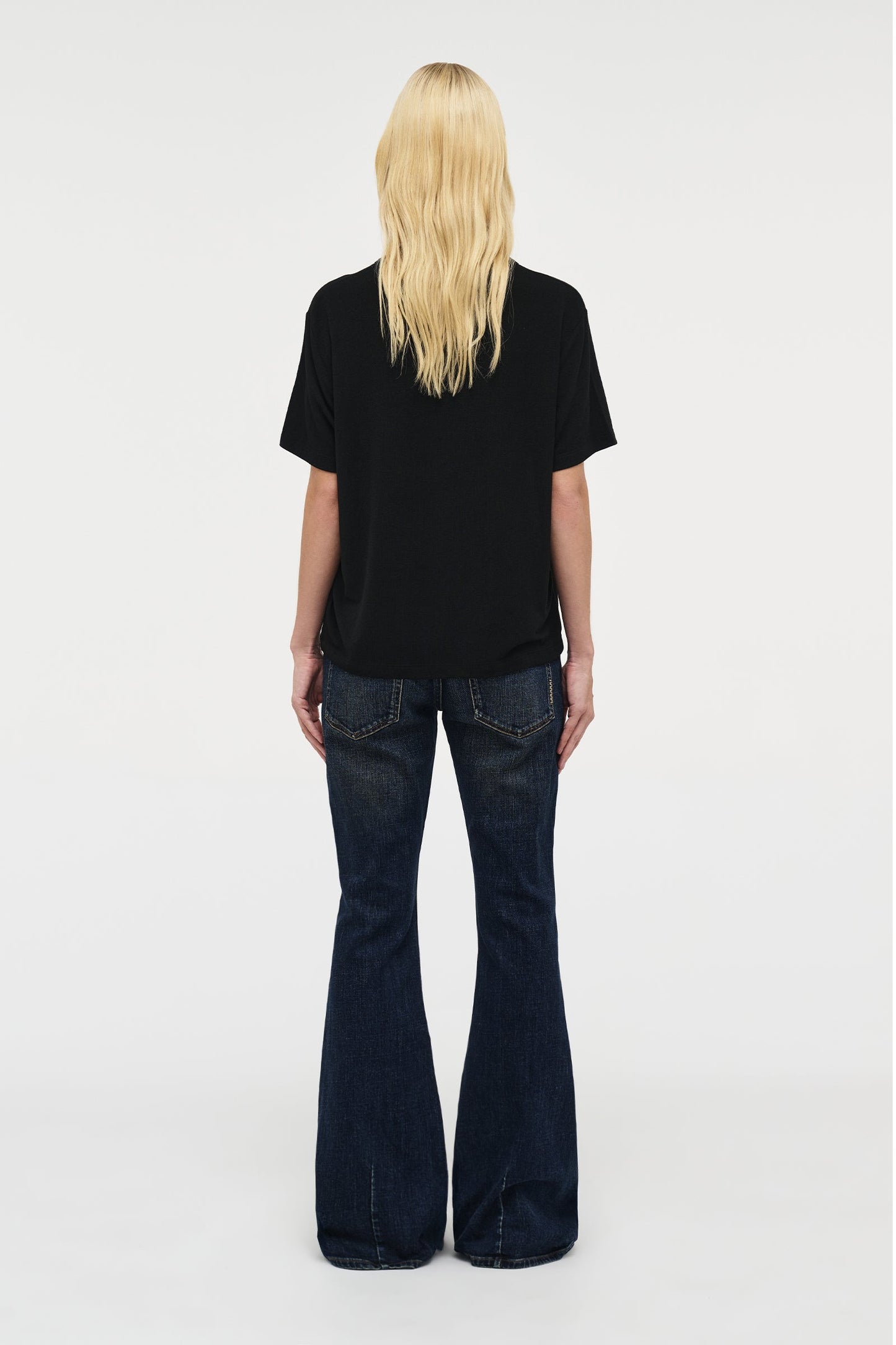 Lou Tissue Tee - Black