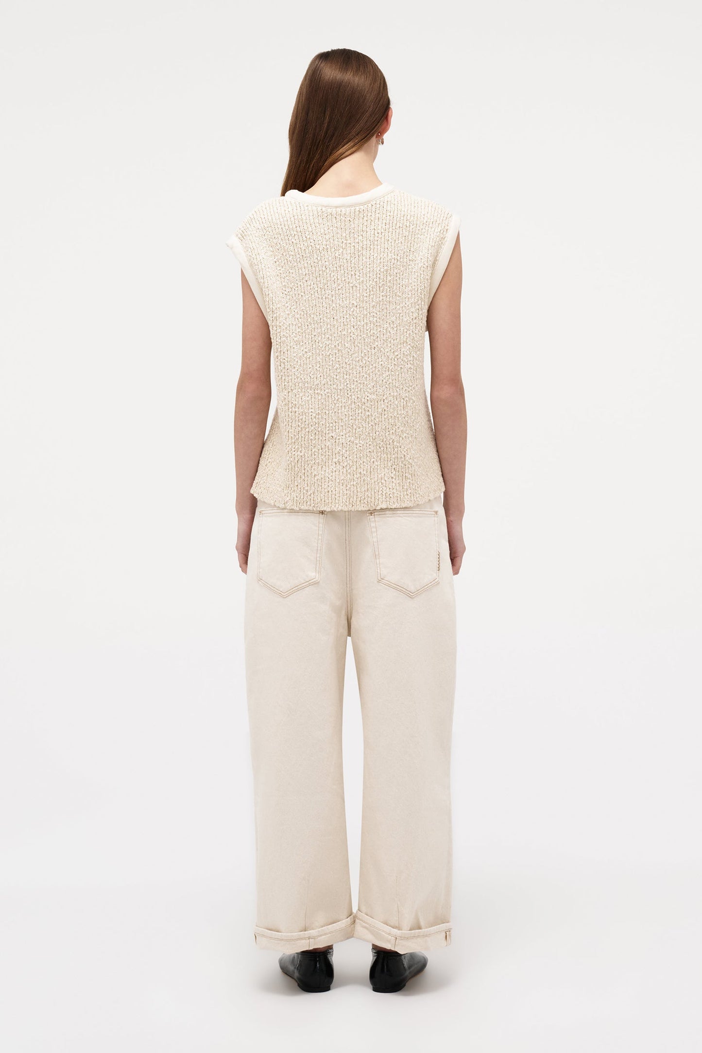 Cecil Knit Top - Cream