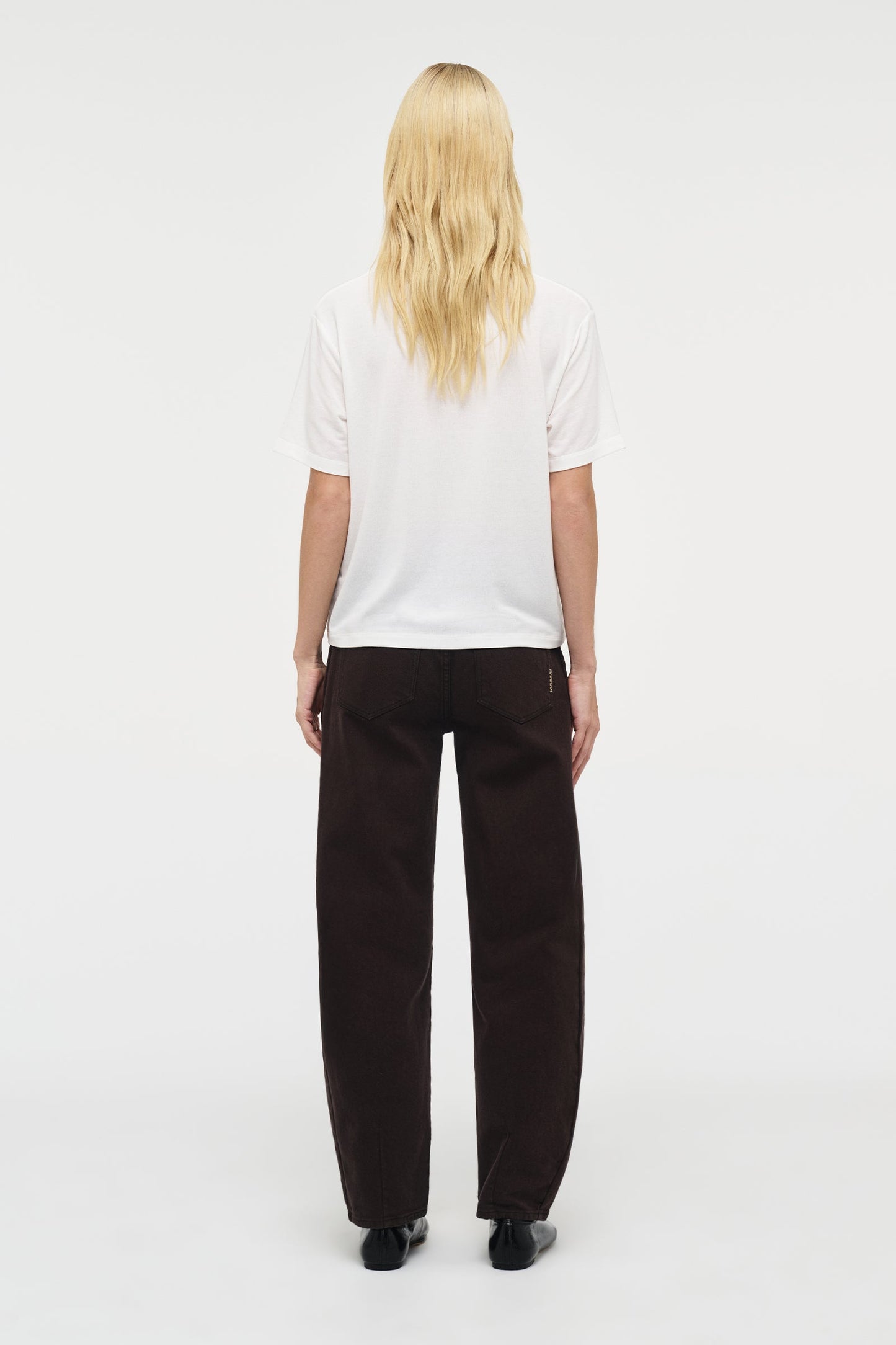 Lou Tissue Tee - White