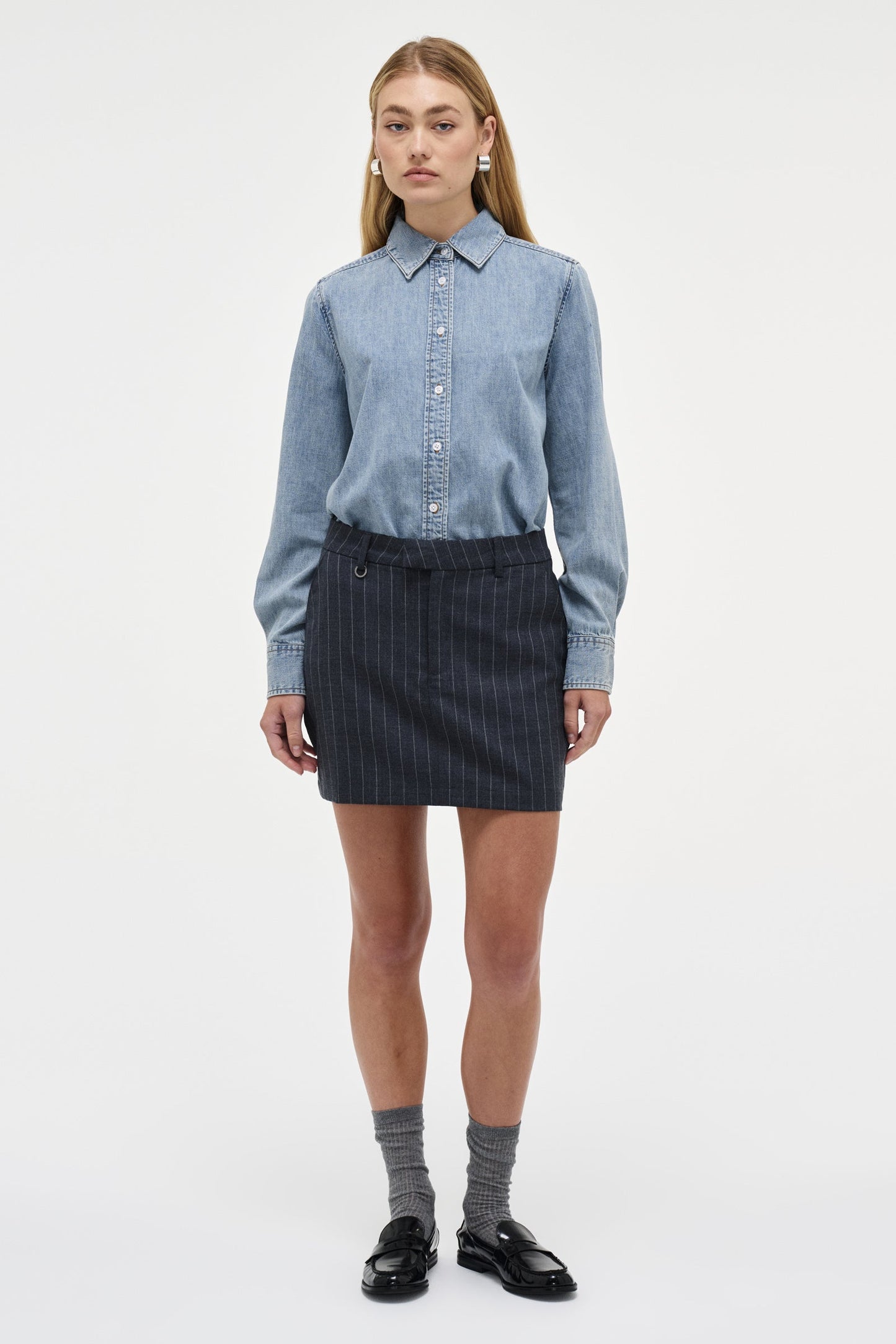 Bessette Shirt - Indigo Dust