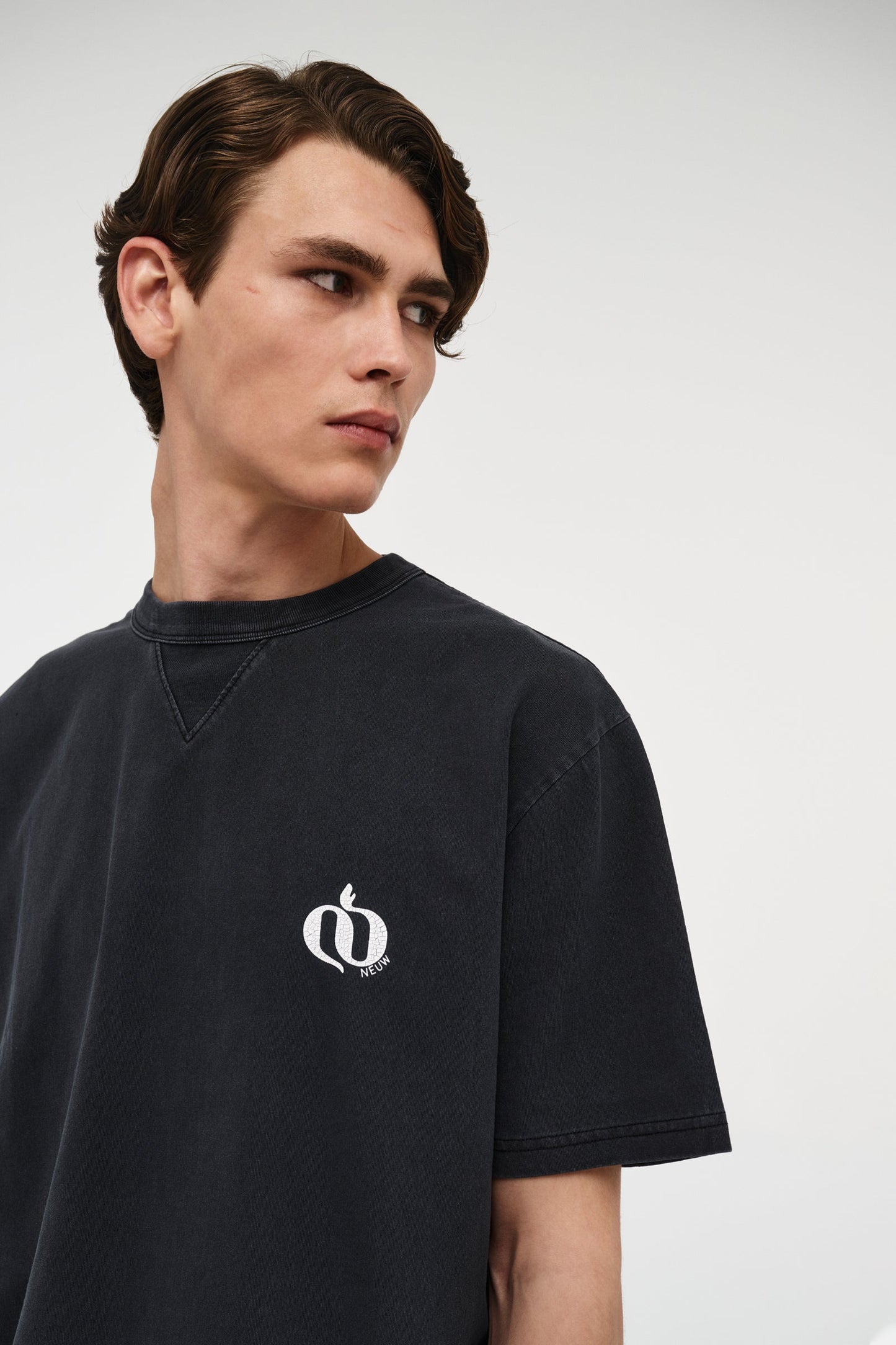 Salvia Tee - Washed Black