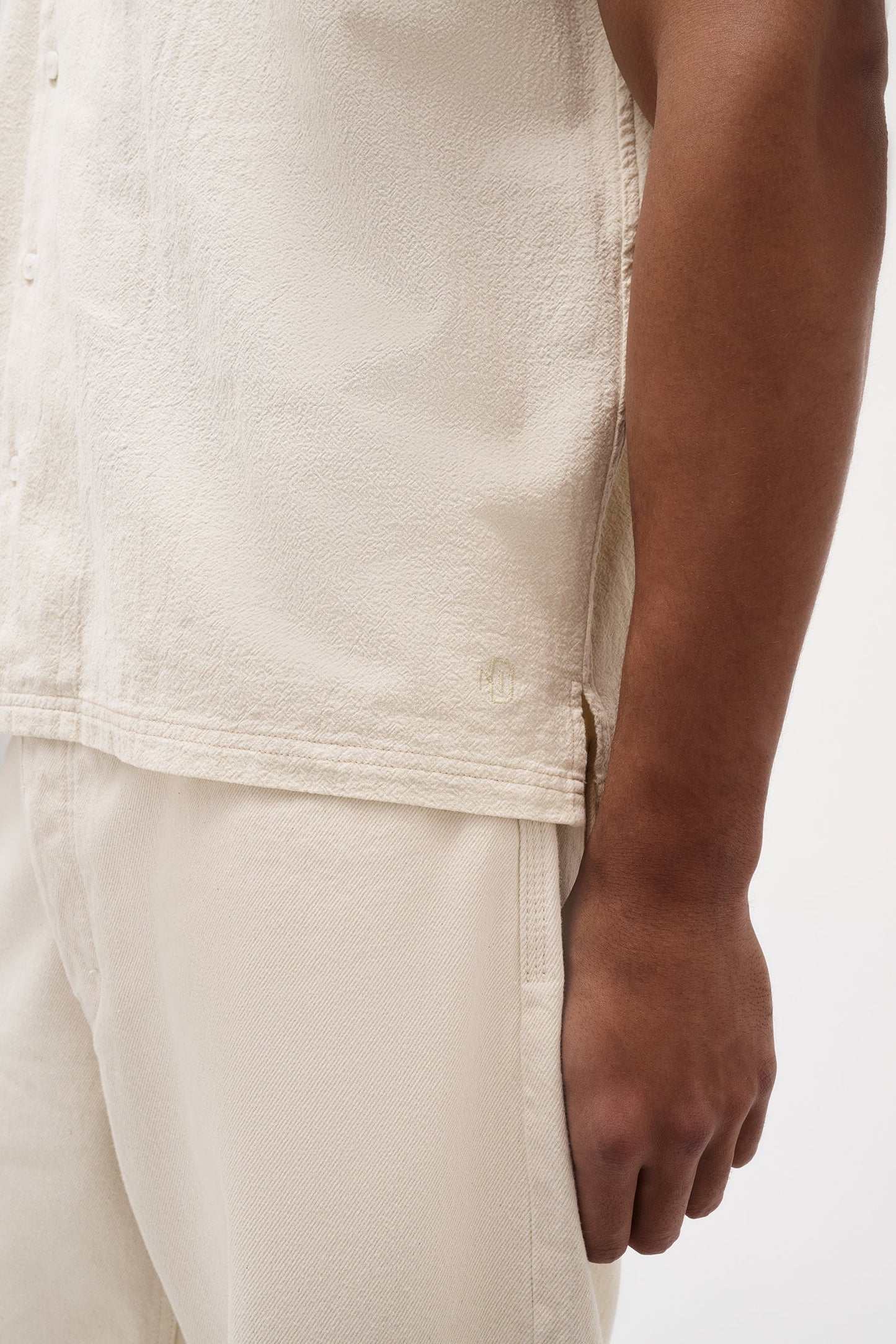 Cotton Crepe SS Shirt