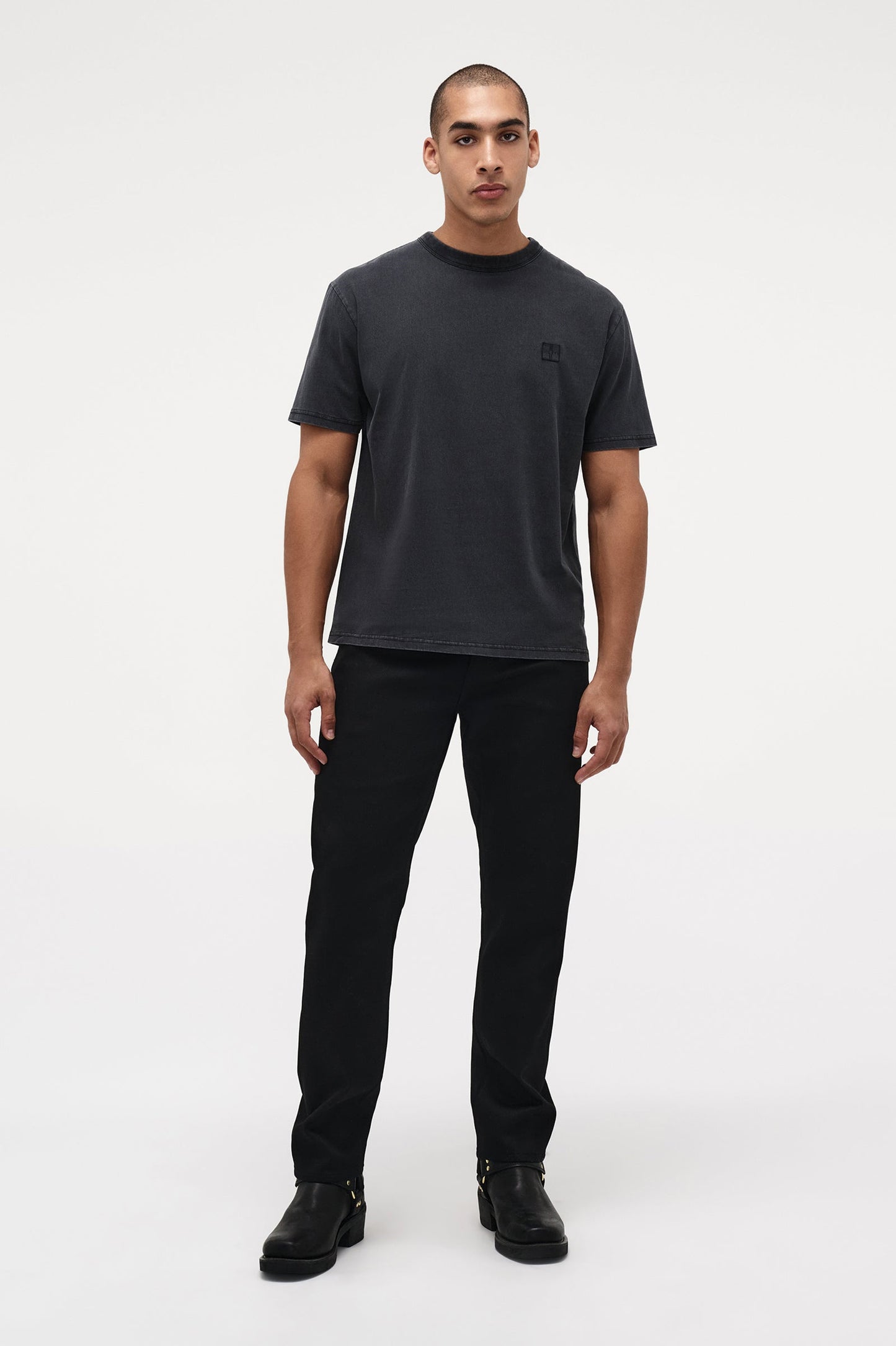 Natural High Tee - Washed Black