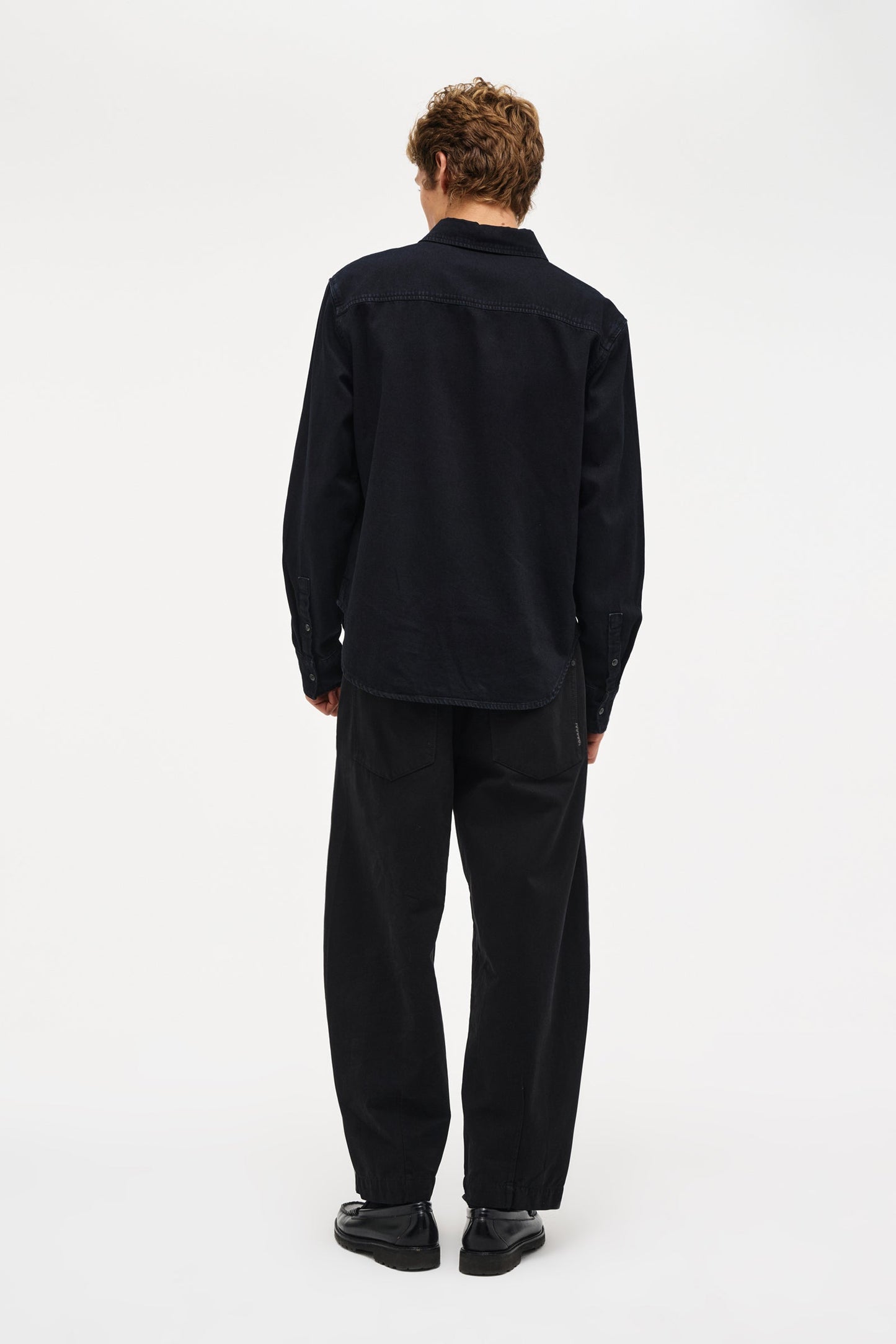 M55 Denim Shirt - Overdyed Black