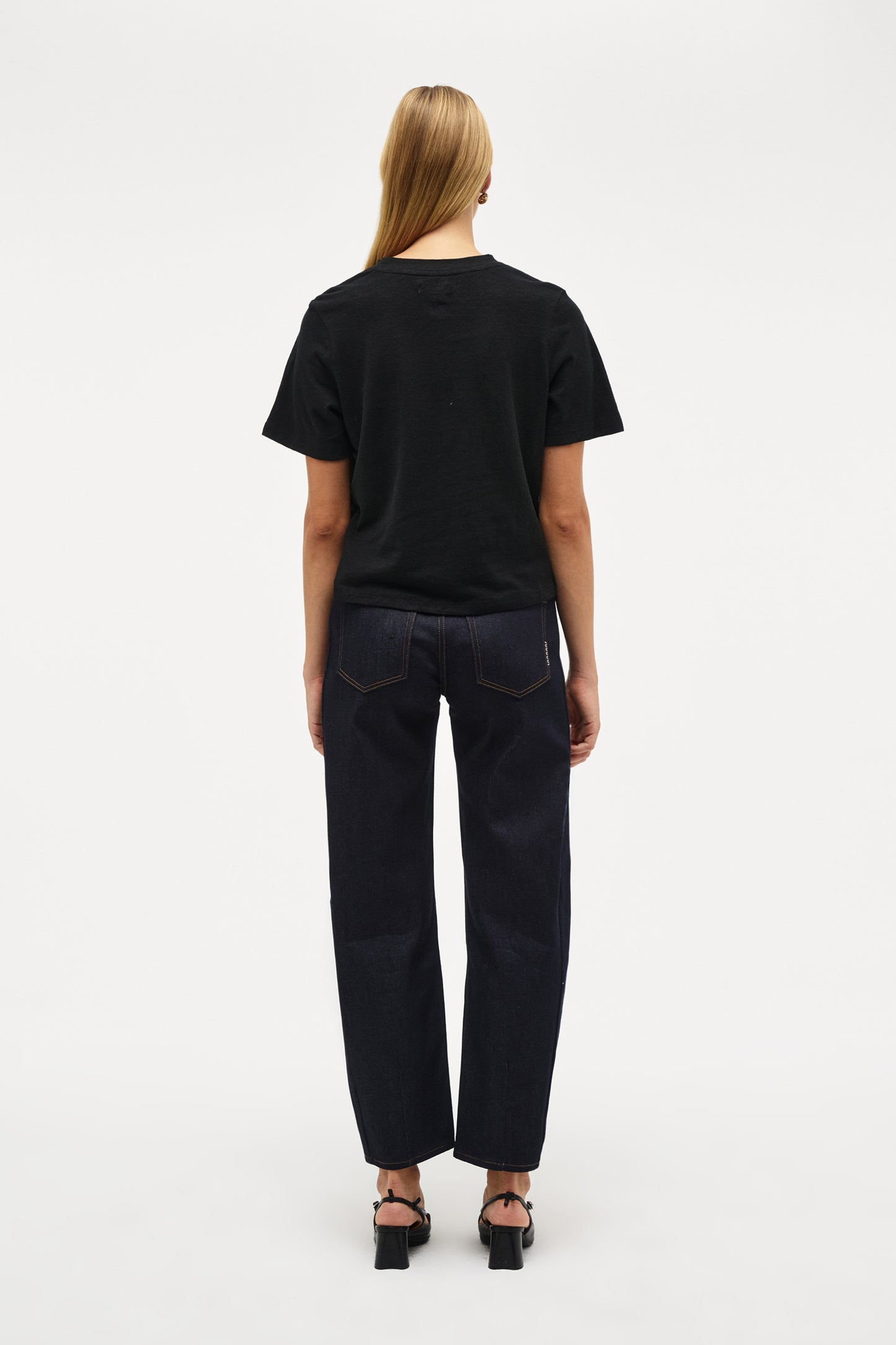 Juno Layer Tee - Washed Black