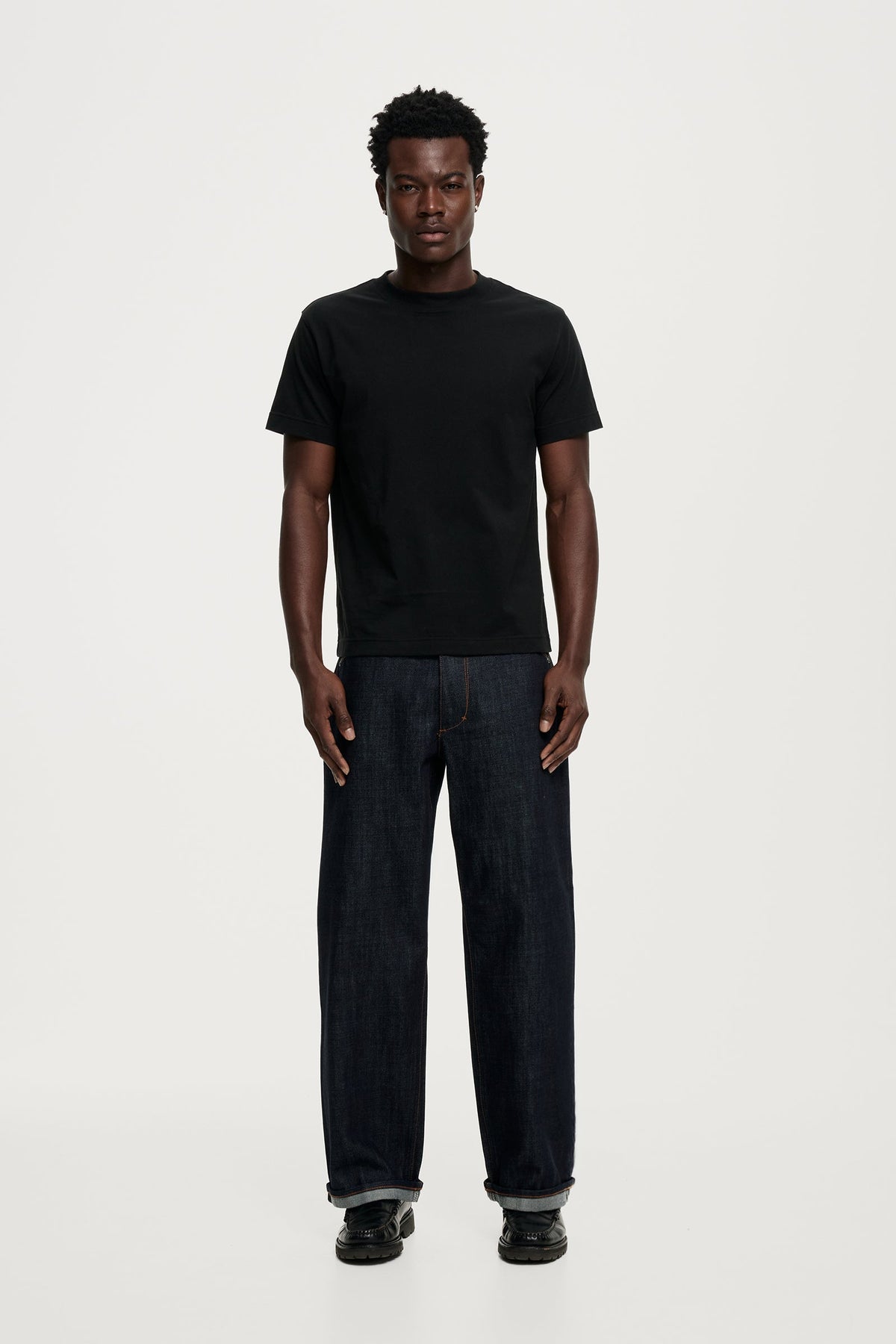 50S Organic Tee - Jet Black