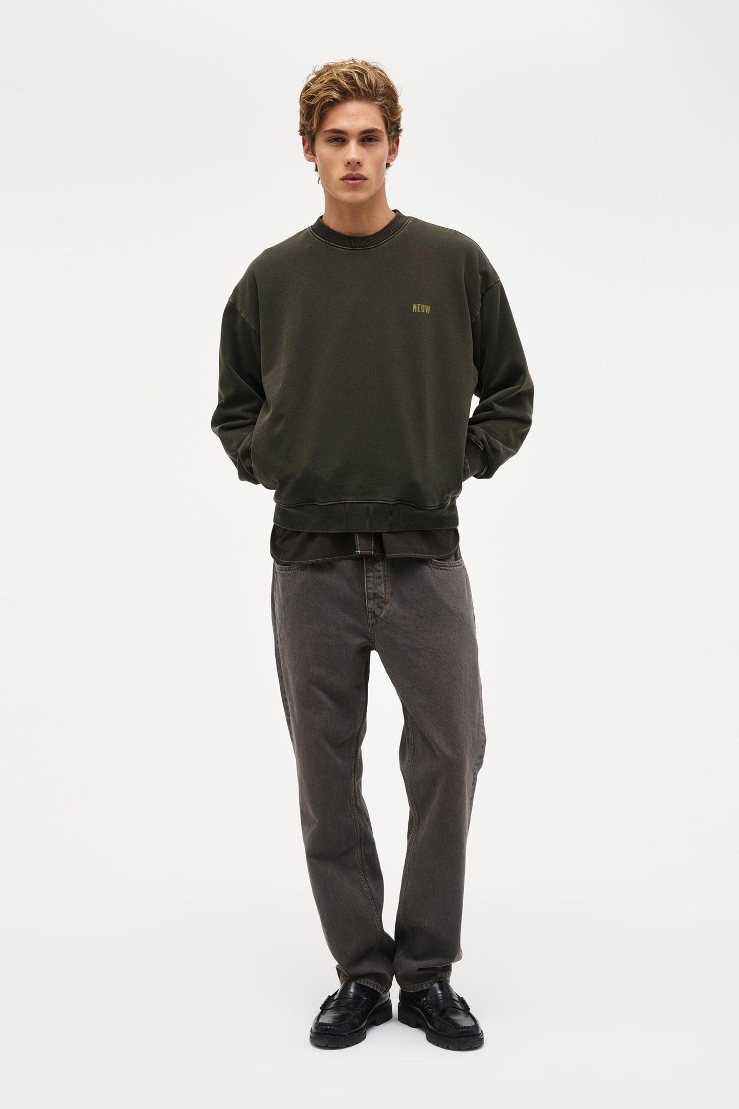 Neuw Wordmark Crew - Dark Military