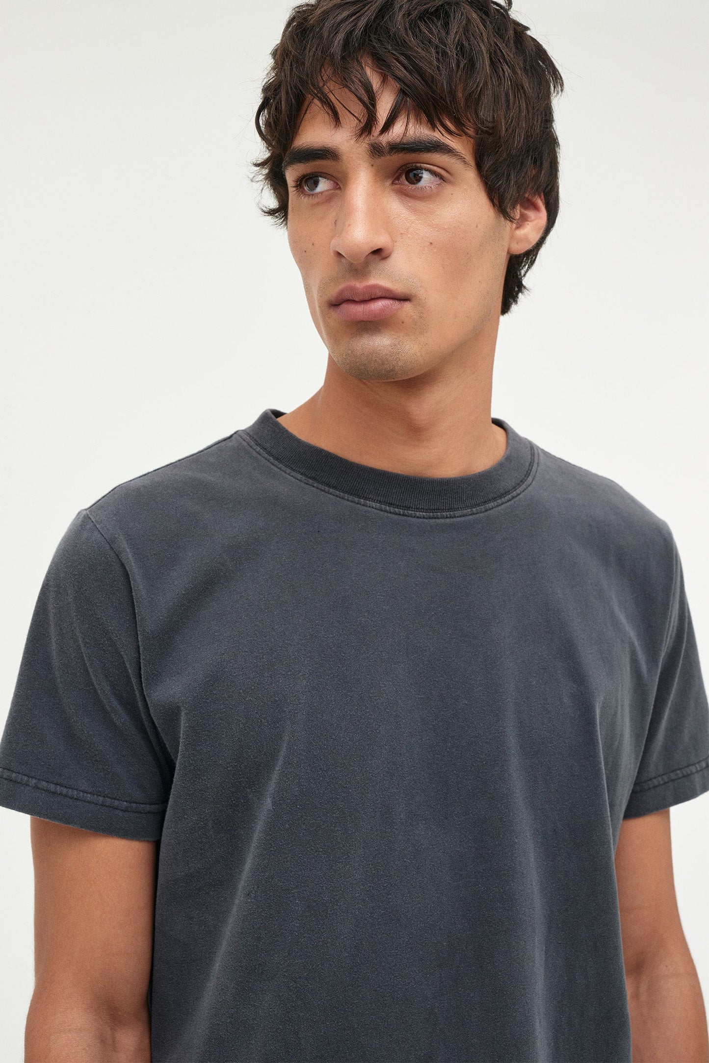 Vintage Layer Tee - Washed Black