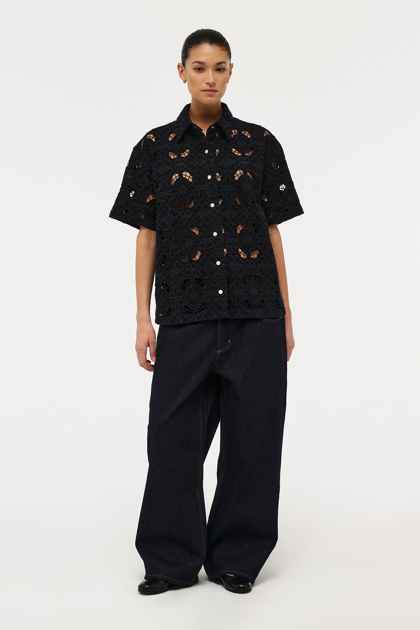 Fiore Embroidery Shirt