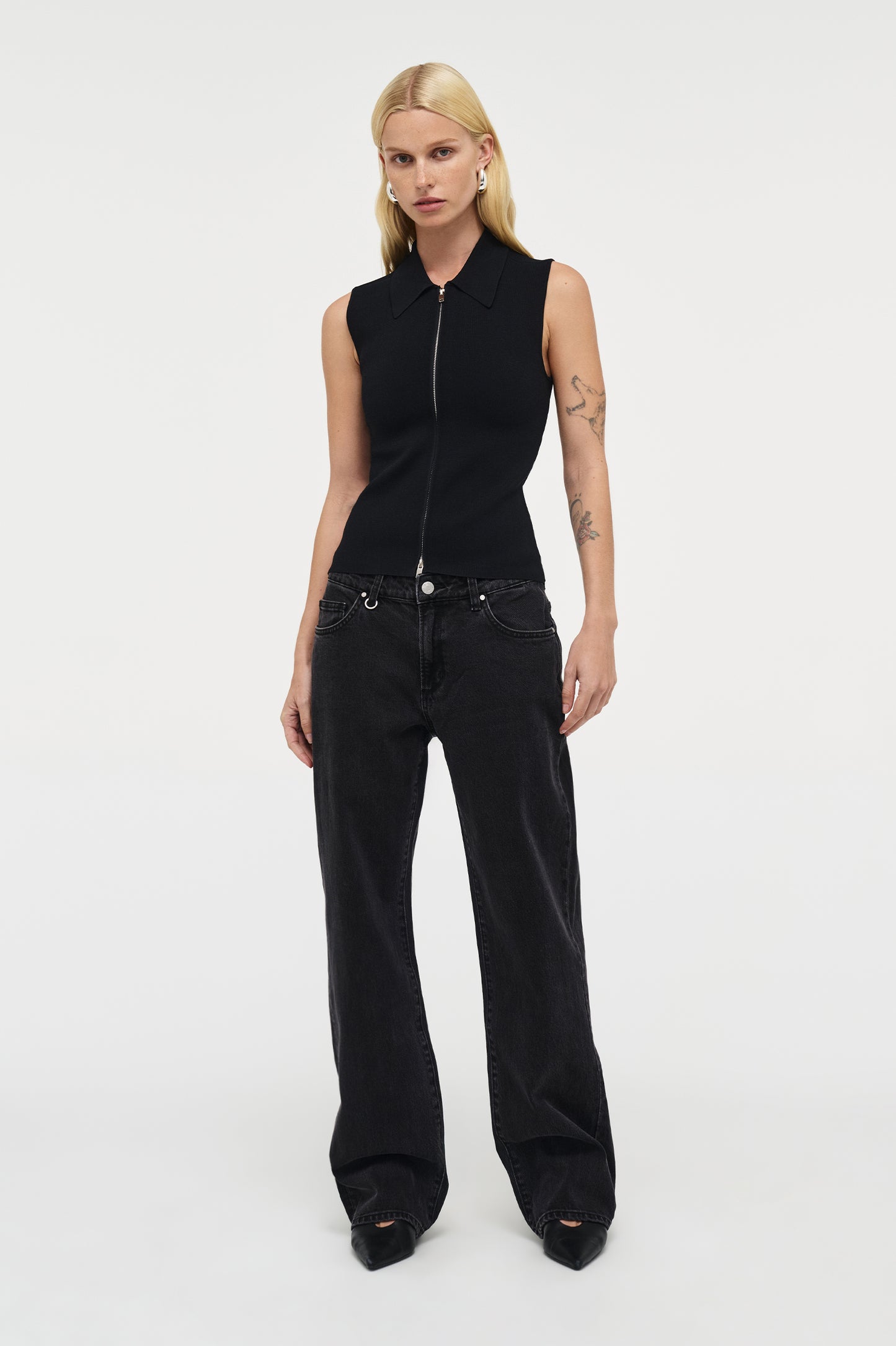 Daria Baggy - French Black