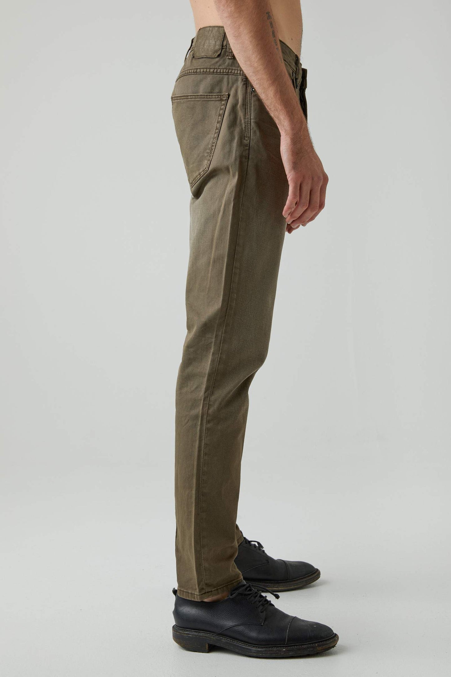 Lou Slim Twill - Desert
