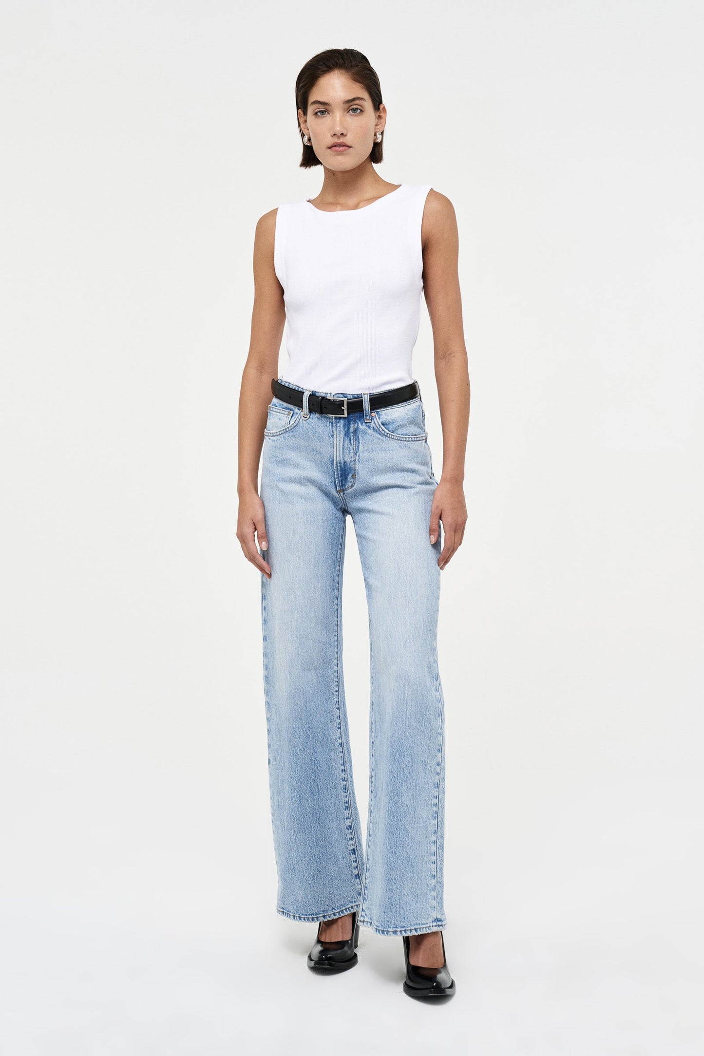 Frenchie 90s Top - White