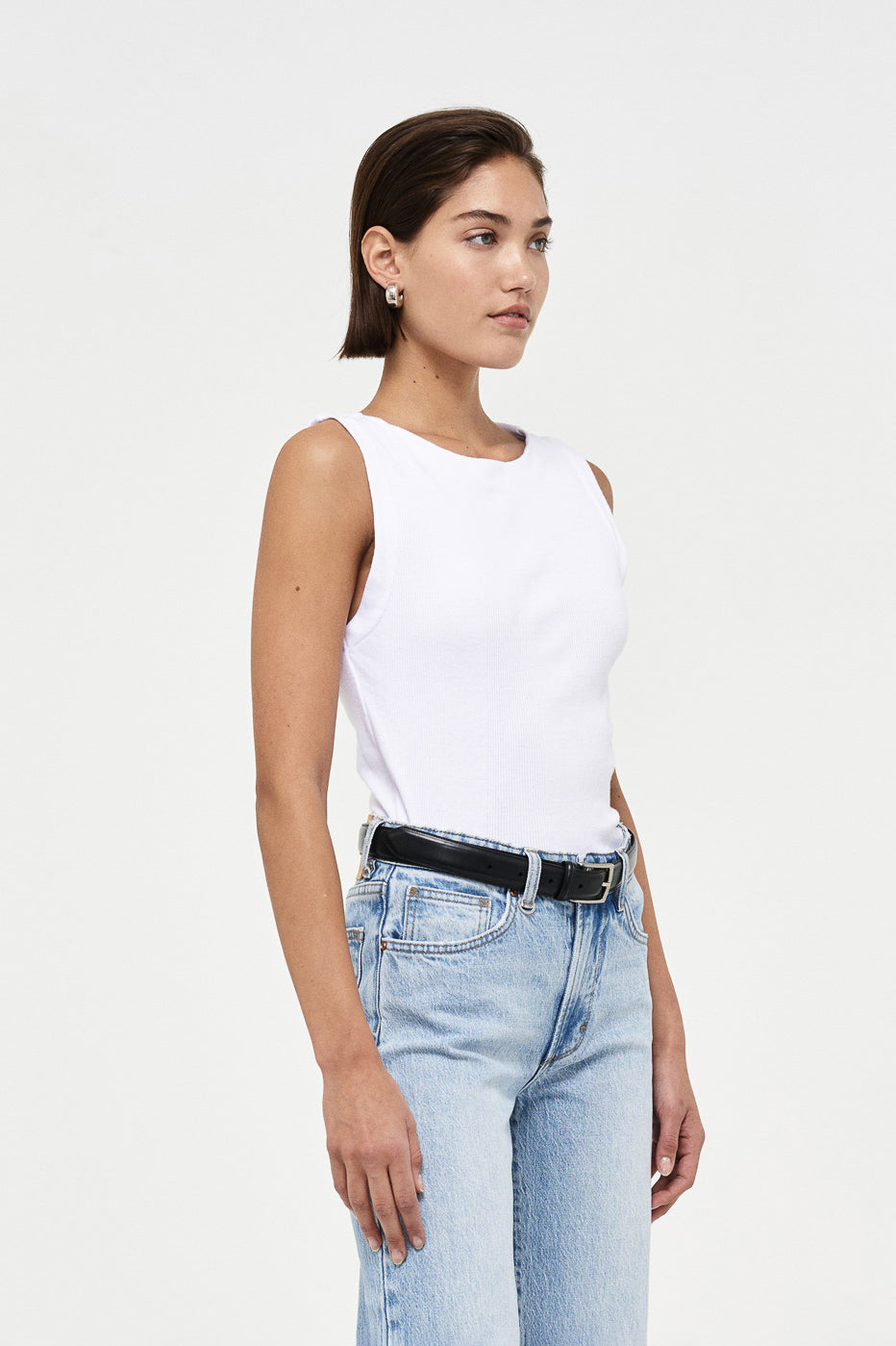 Frenchie 90s Top - White