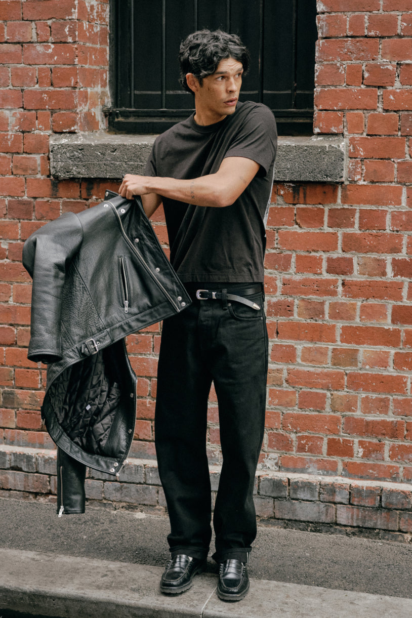 Liam Relaxed - Black Selvedge