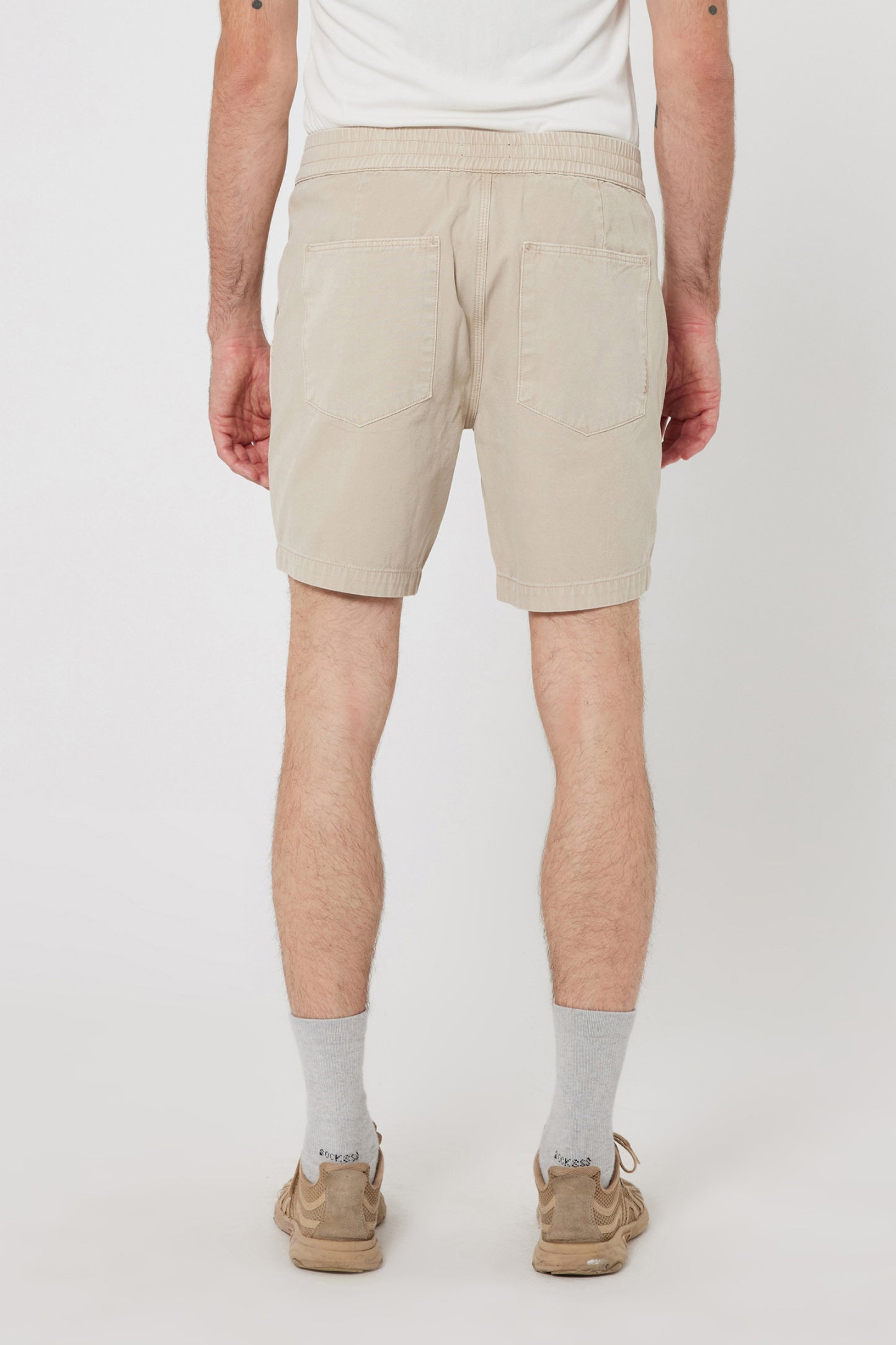 Lou Boxer Short Canvas - Sandstone