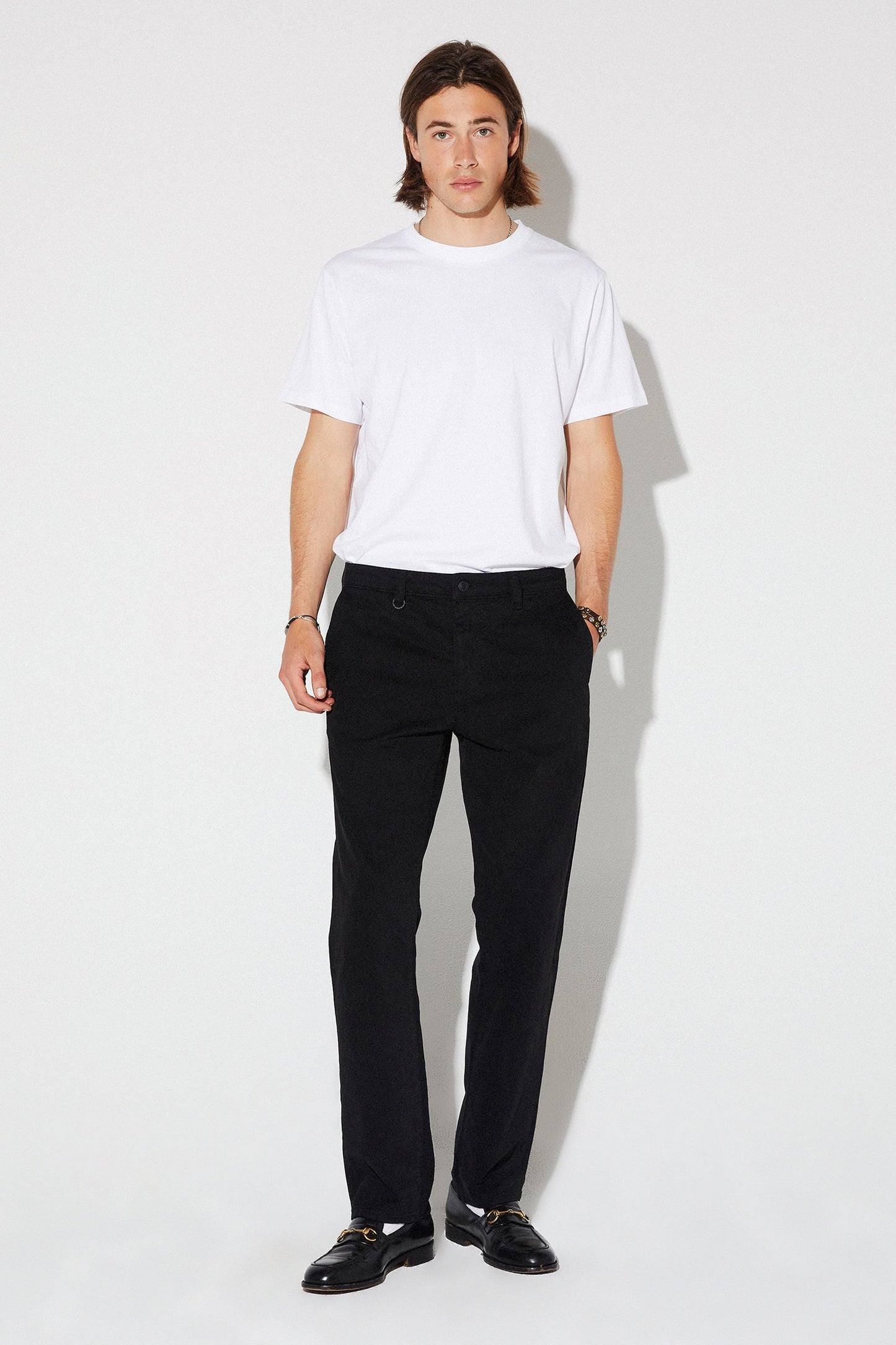 Rude Boy Twill Pant - Black