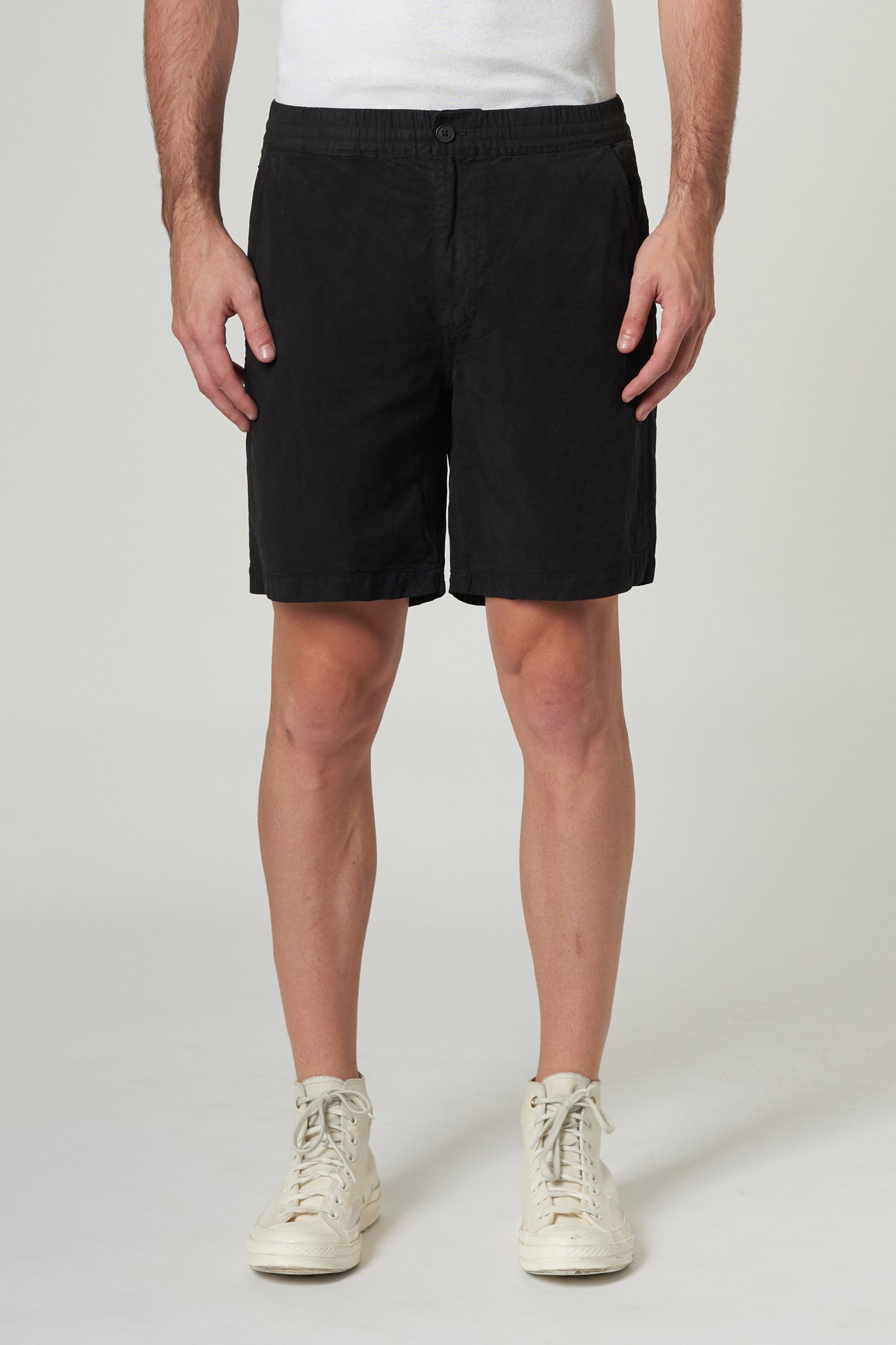 Lou Linen Short - Black