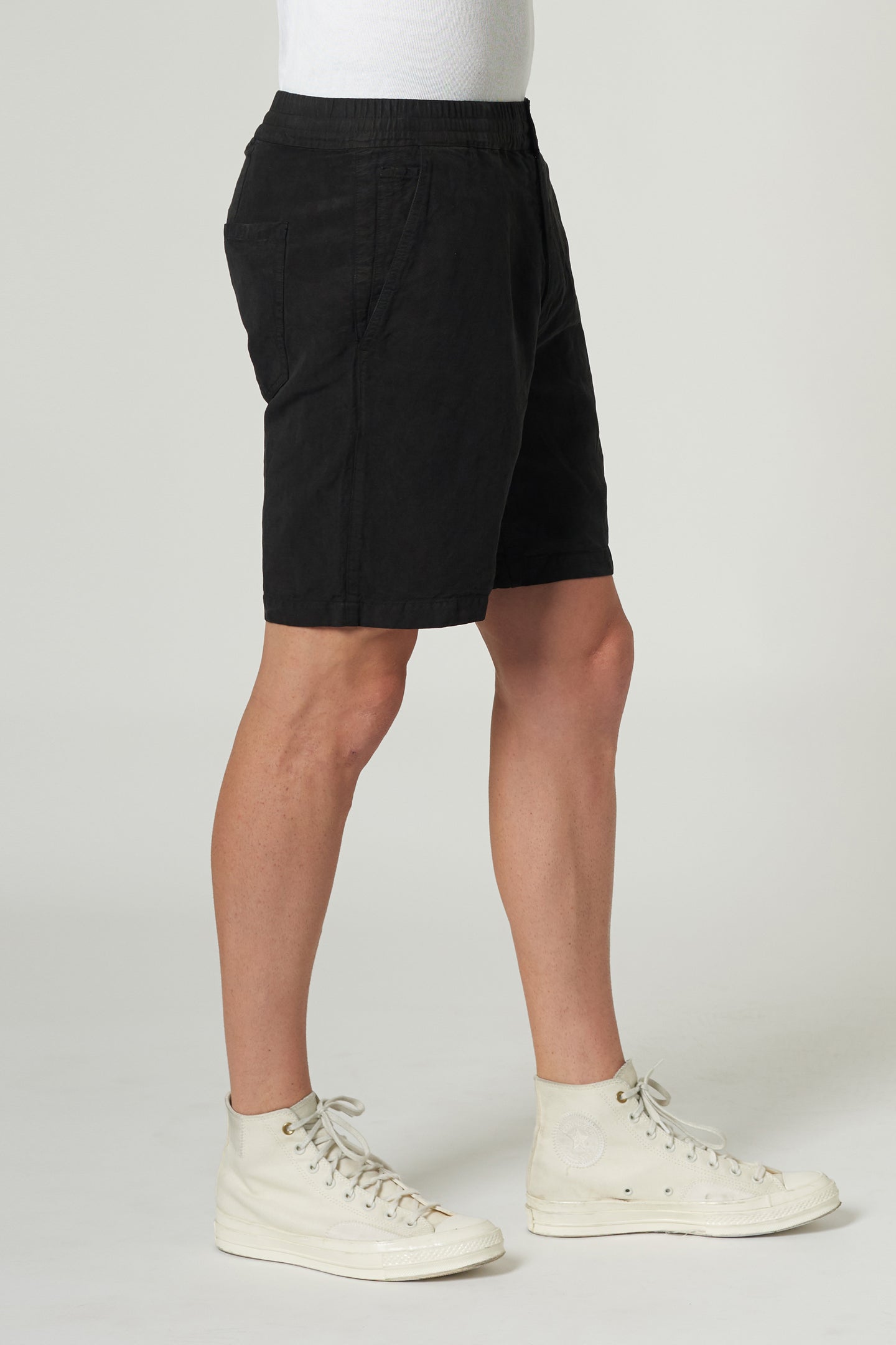 Lou Linen Short - Black